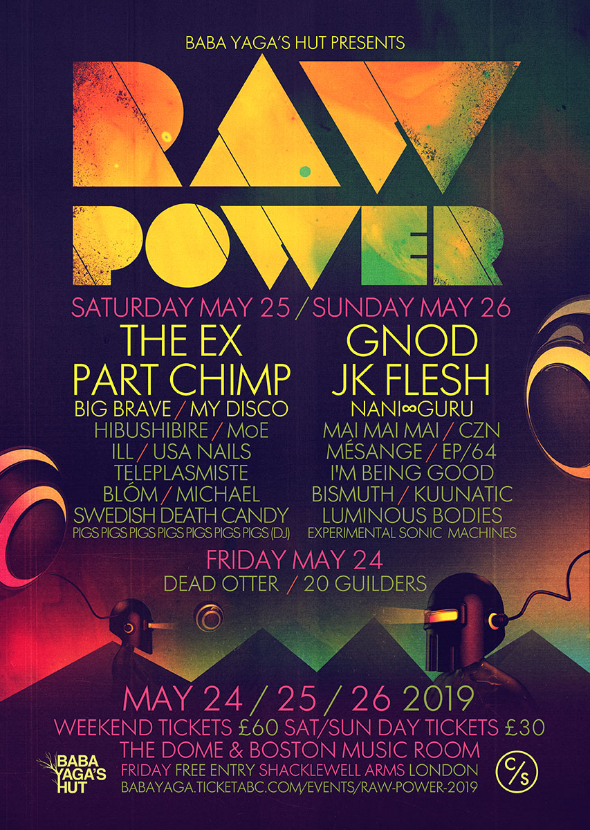 Raw Power Festival 2019 flyer 2