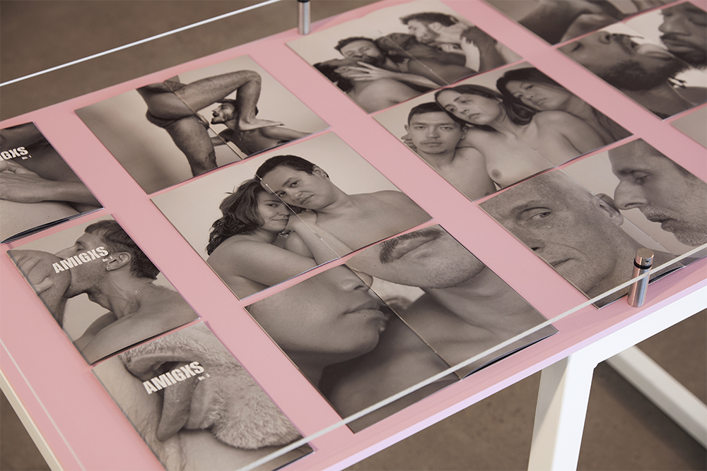 Friendship as a Way of Life, UNSW Galleries, Sydney, Australia. Curated by José Da Silva and Kelly Doley. Installation view of group exhibition in 2020 featuring Camilo Godoy.