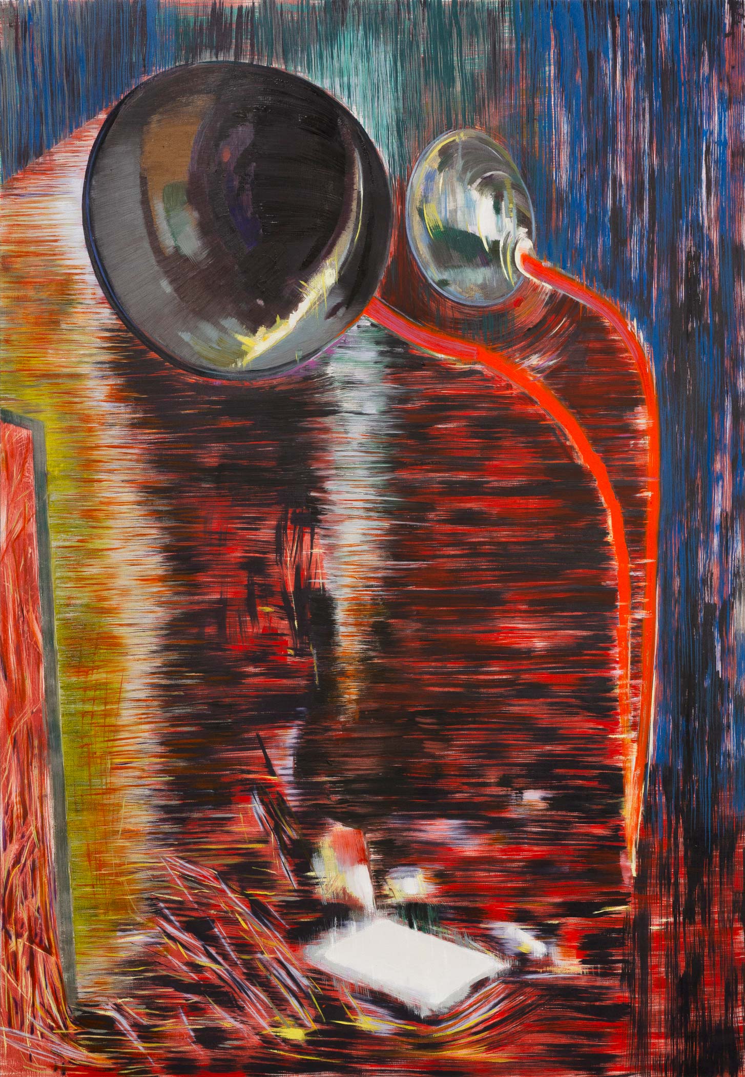Fugitive energies, 2019, oil on linen, 132cm x 92cm. Photographer: Simon Strong.