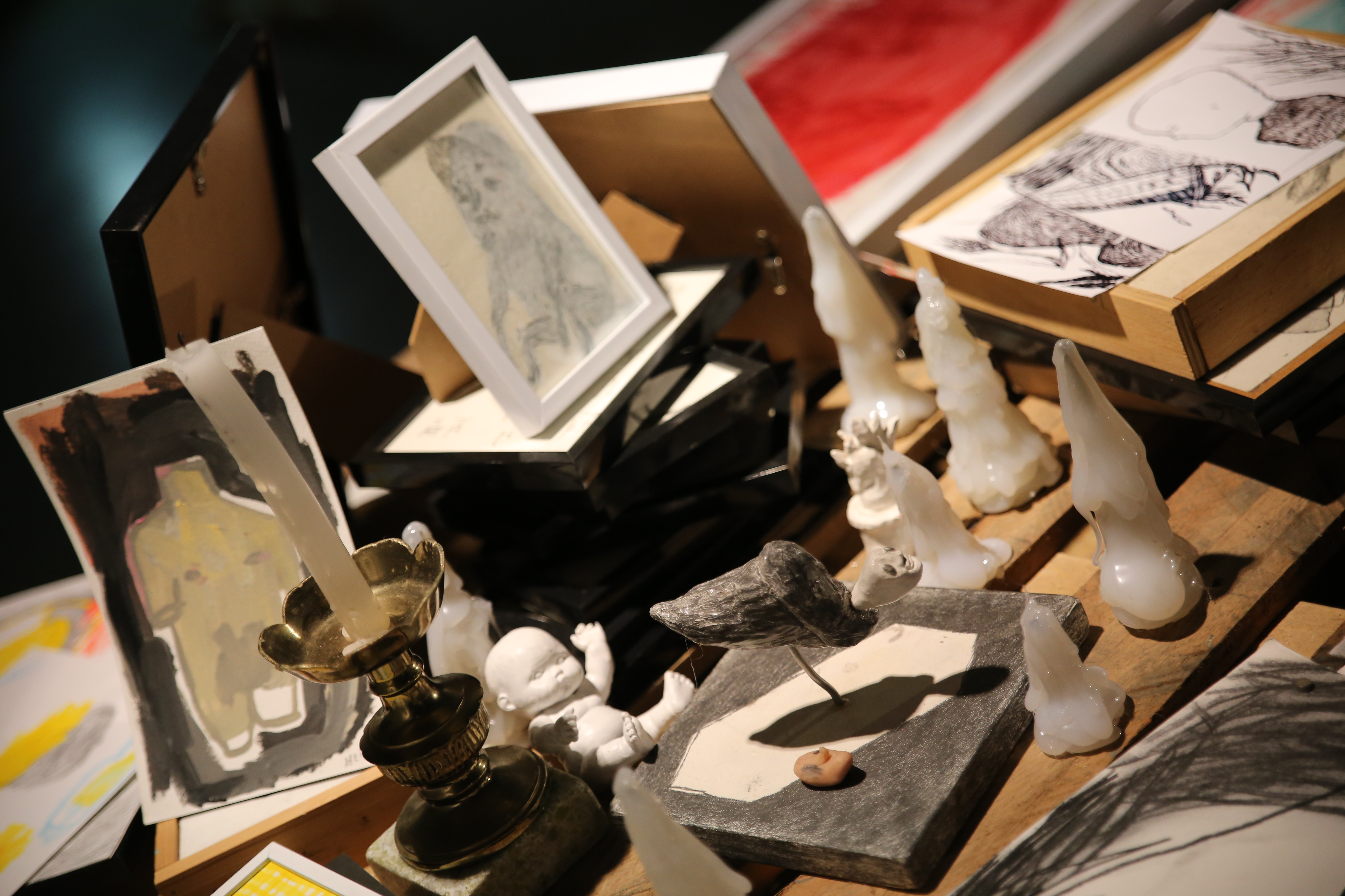 WET PAINT_exhibition installation