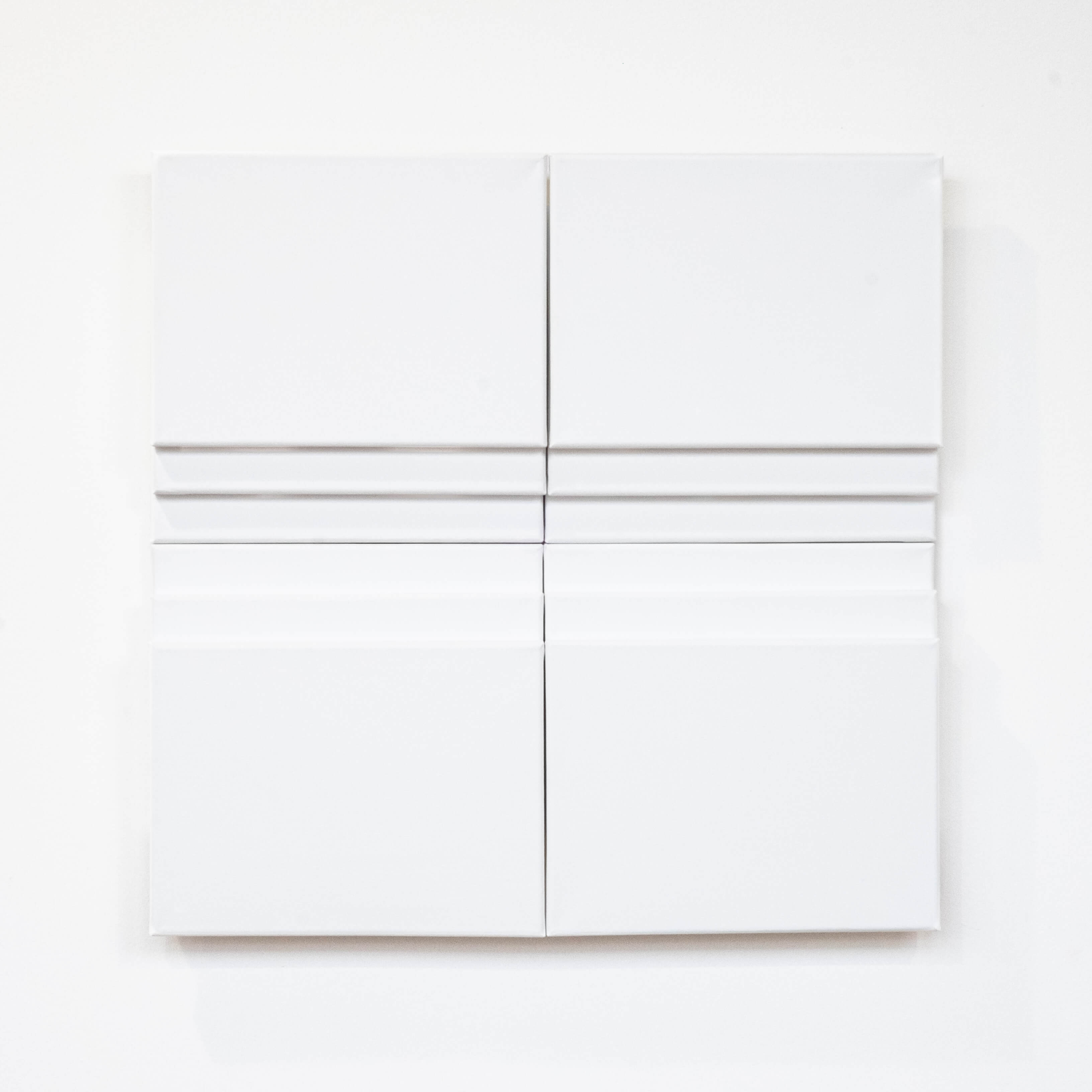 Units 19-30, 2020, Acrylic on canvas, 24 x 24 x 2.25 in