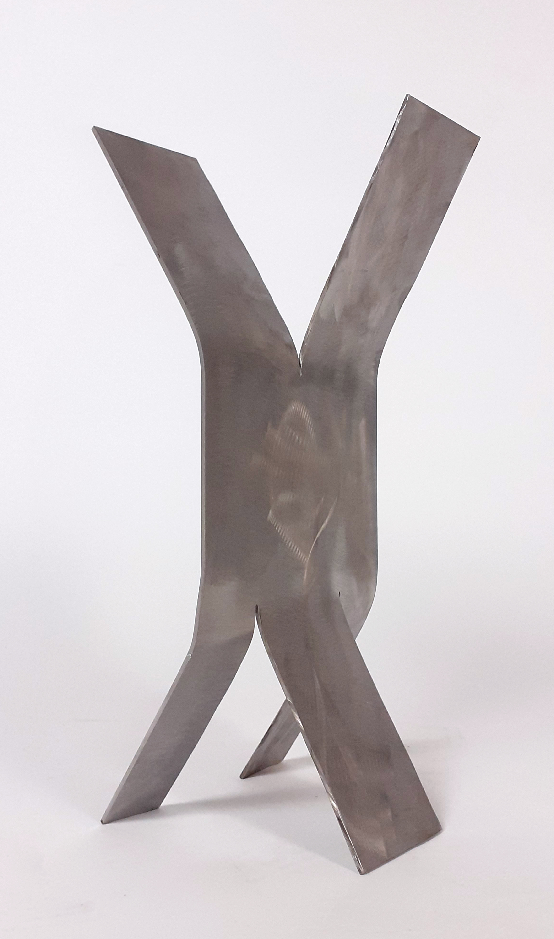 Figure / acier inoxydable / h=36cm / 2025.