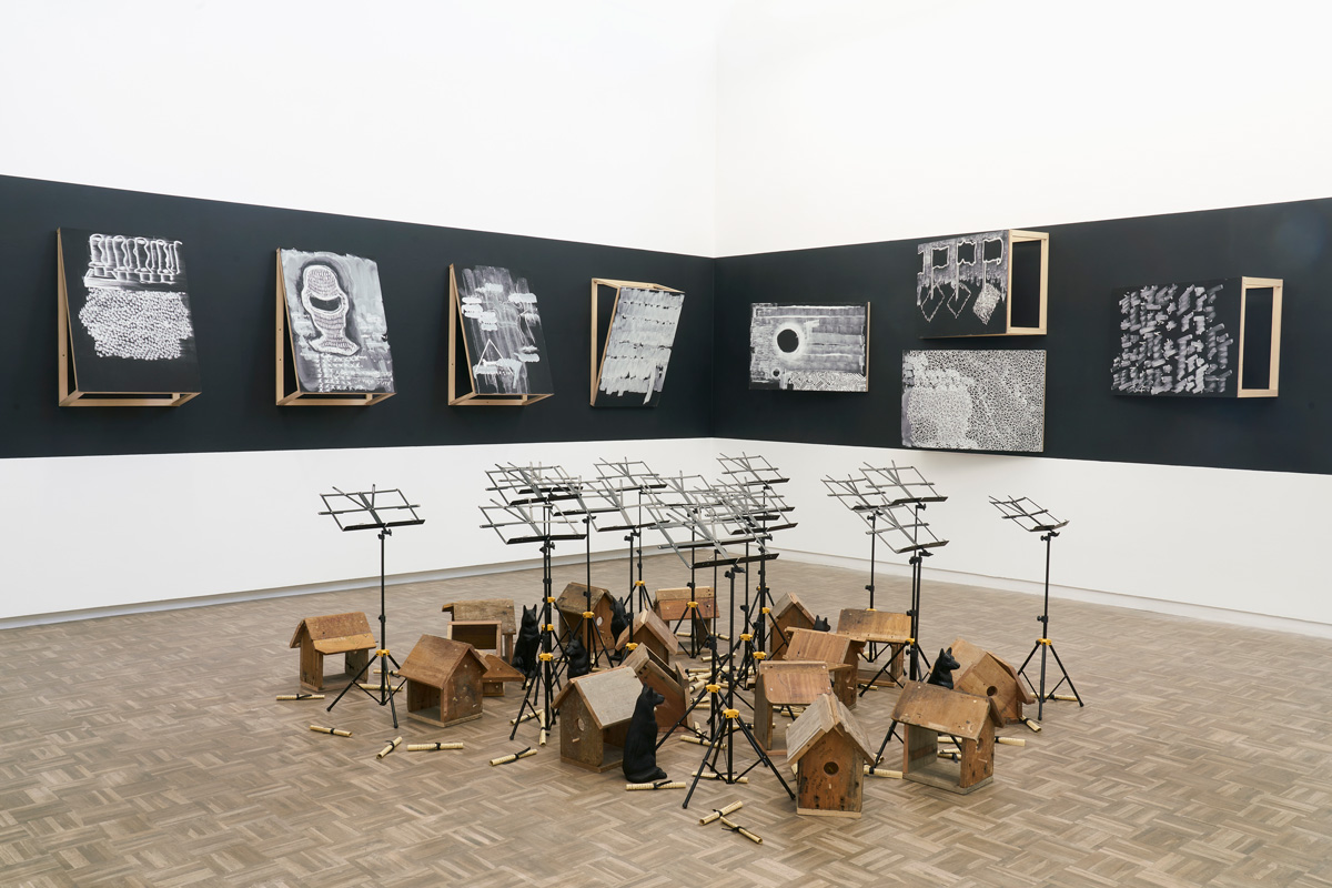 Kemang Wa Lehulere, Bring Back Lost Love (2023) | Installation view at blank projects, Cape Town