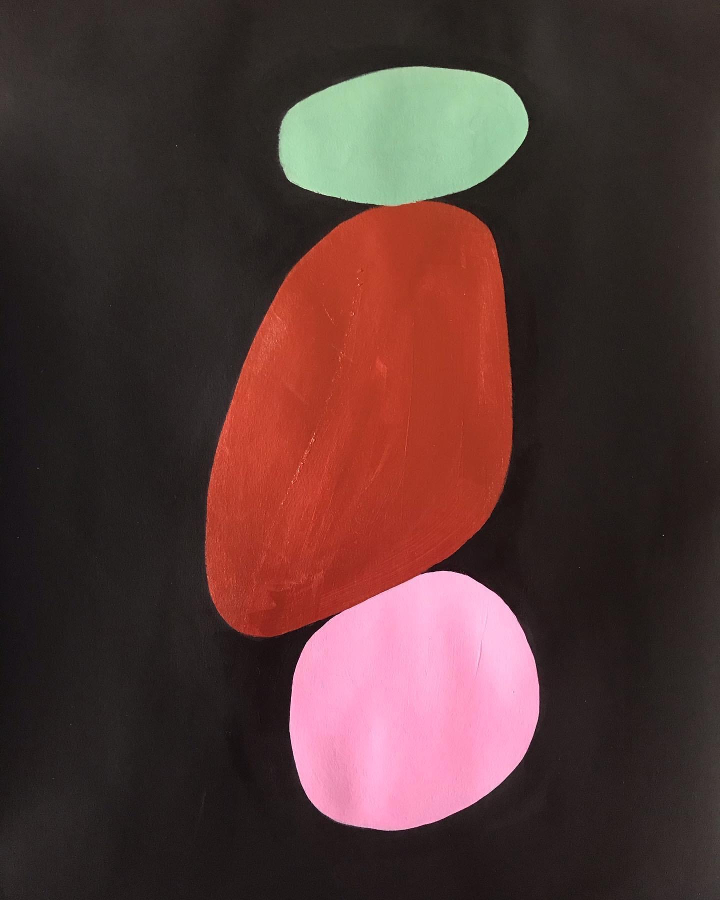 Paint on paper, 2020