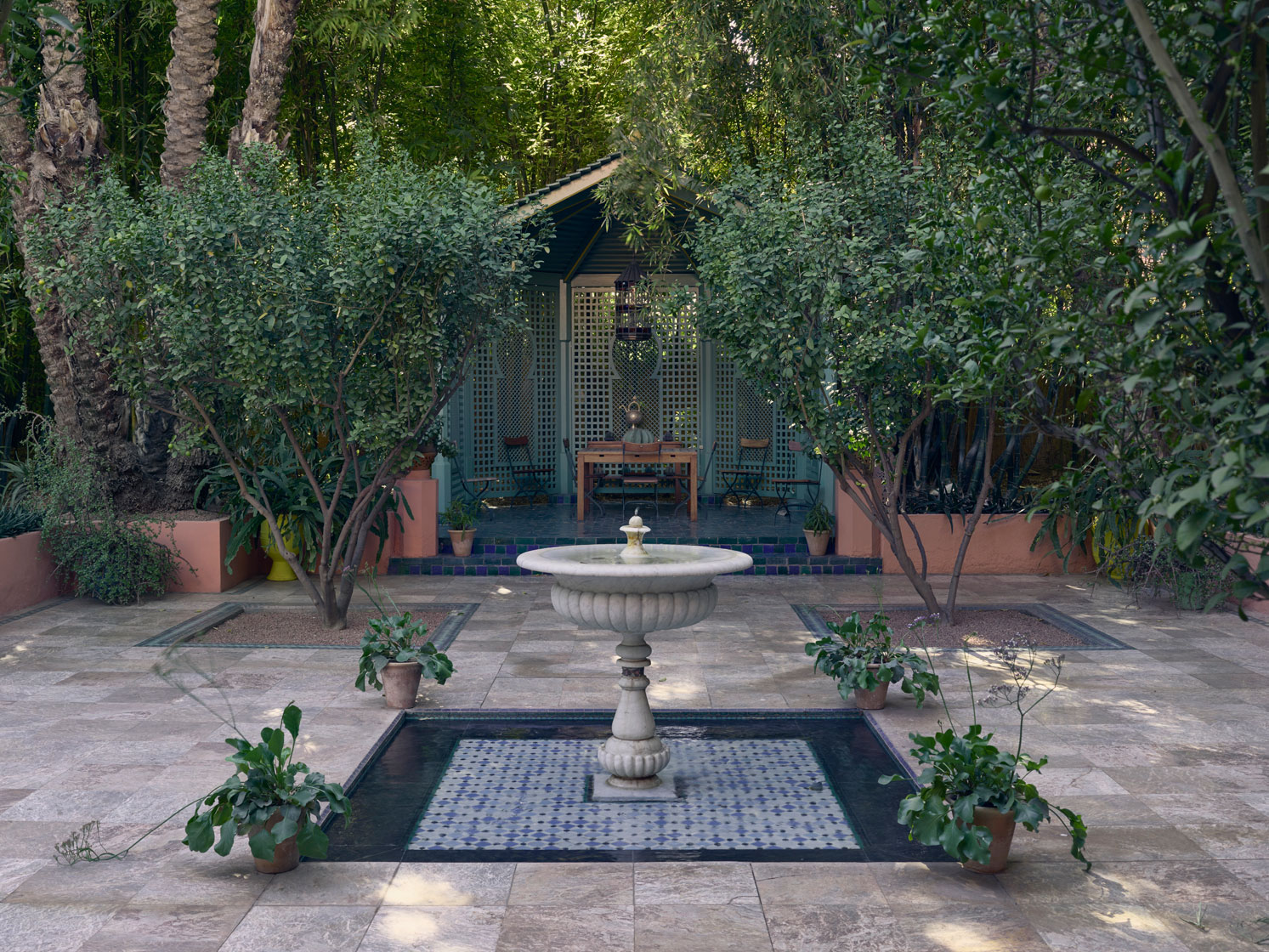 VILLA OASIS - MAJORELLE FOUNDATION - MARRAKESH, MAROCCO