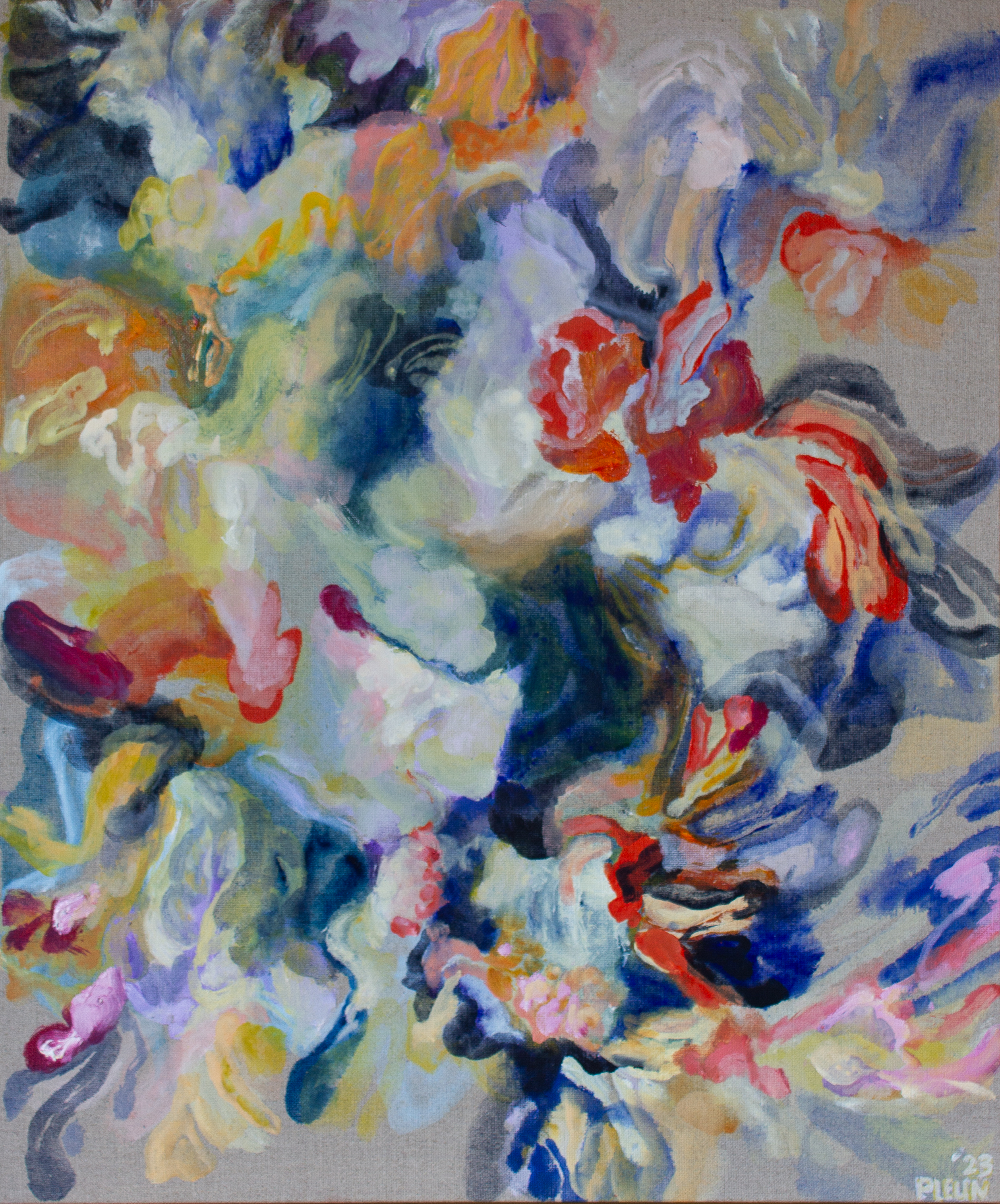 Litha, oil on linen, 60 x 50 cm