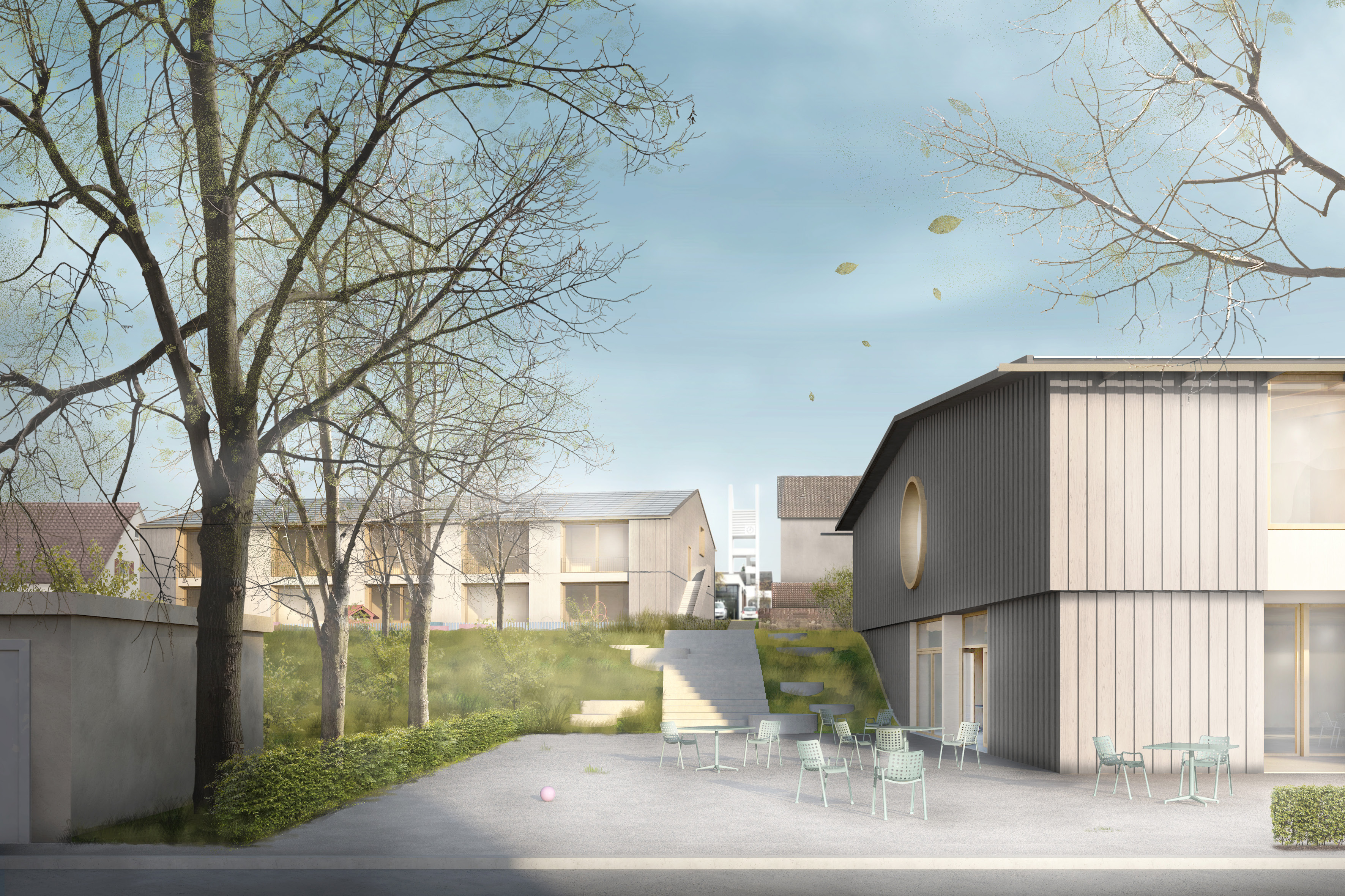 Kernzeit, Mensa und Kita