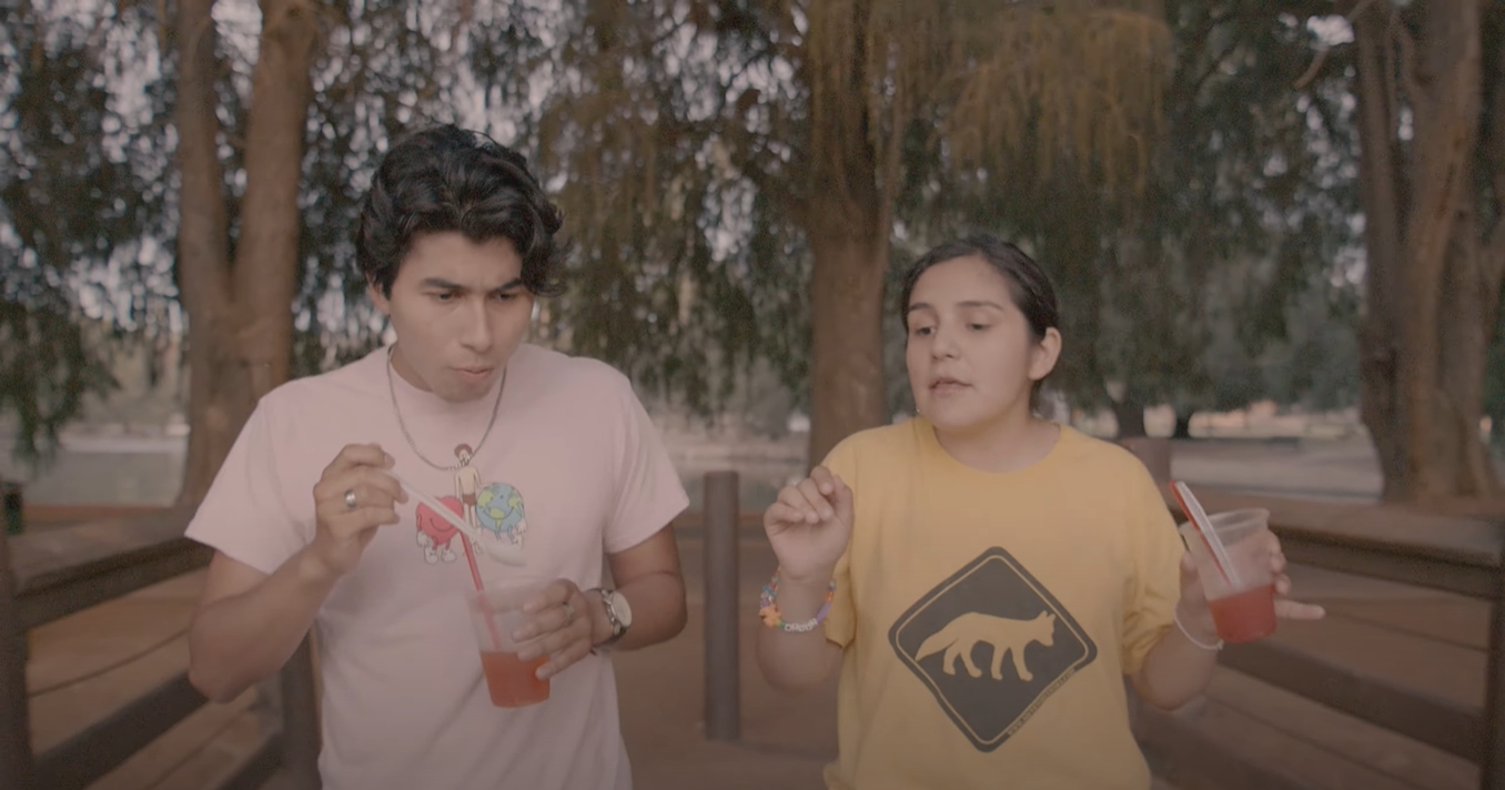 As Vinnie comes to a more healthy understanding and expression of his emotions, our hero(ine) embraces pink. It was a deliberate choice to make him the only character to wear the color.