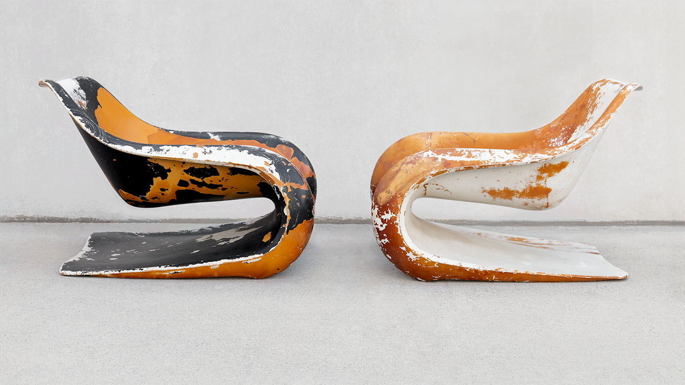 Targa chairs pair by Klaus Uredat for Horn Collection