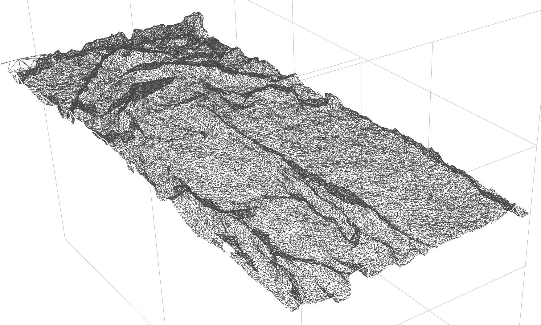 3D-model of fabric landscape model using photogrammetry and 3d-modeling tool