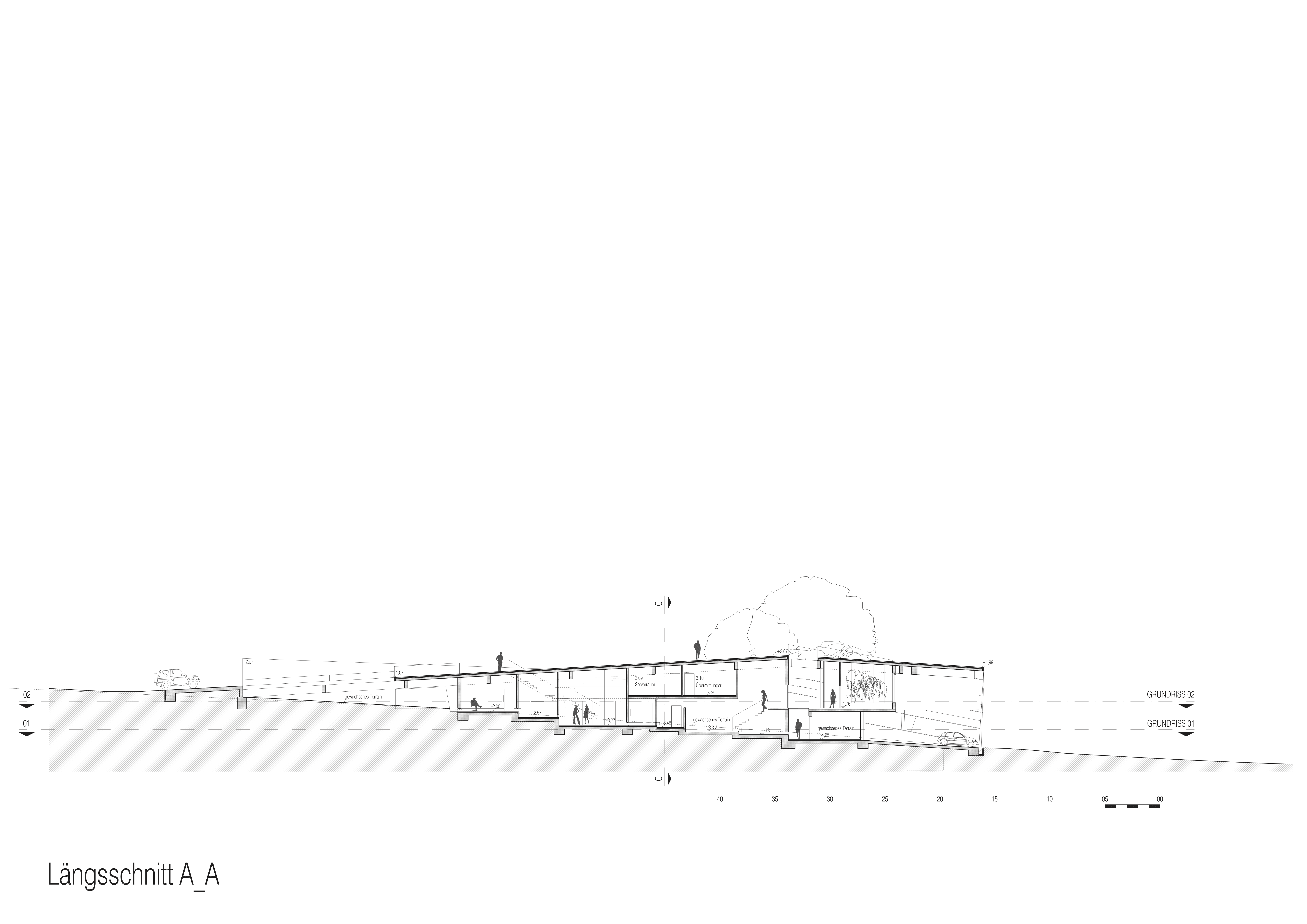 Section Longitudinal A-A