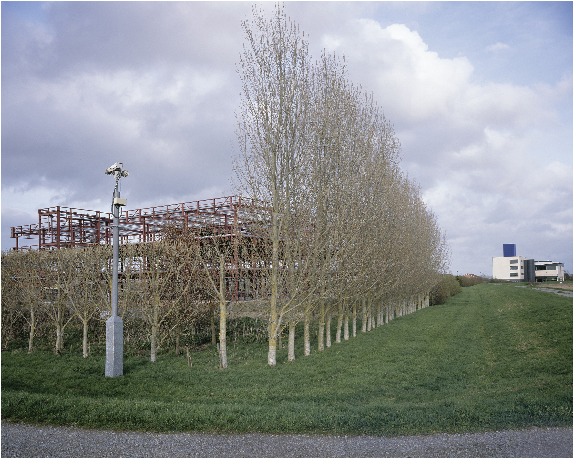 Unfinished police unit. To be de-constructed. March 2011.