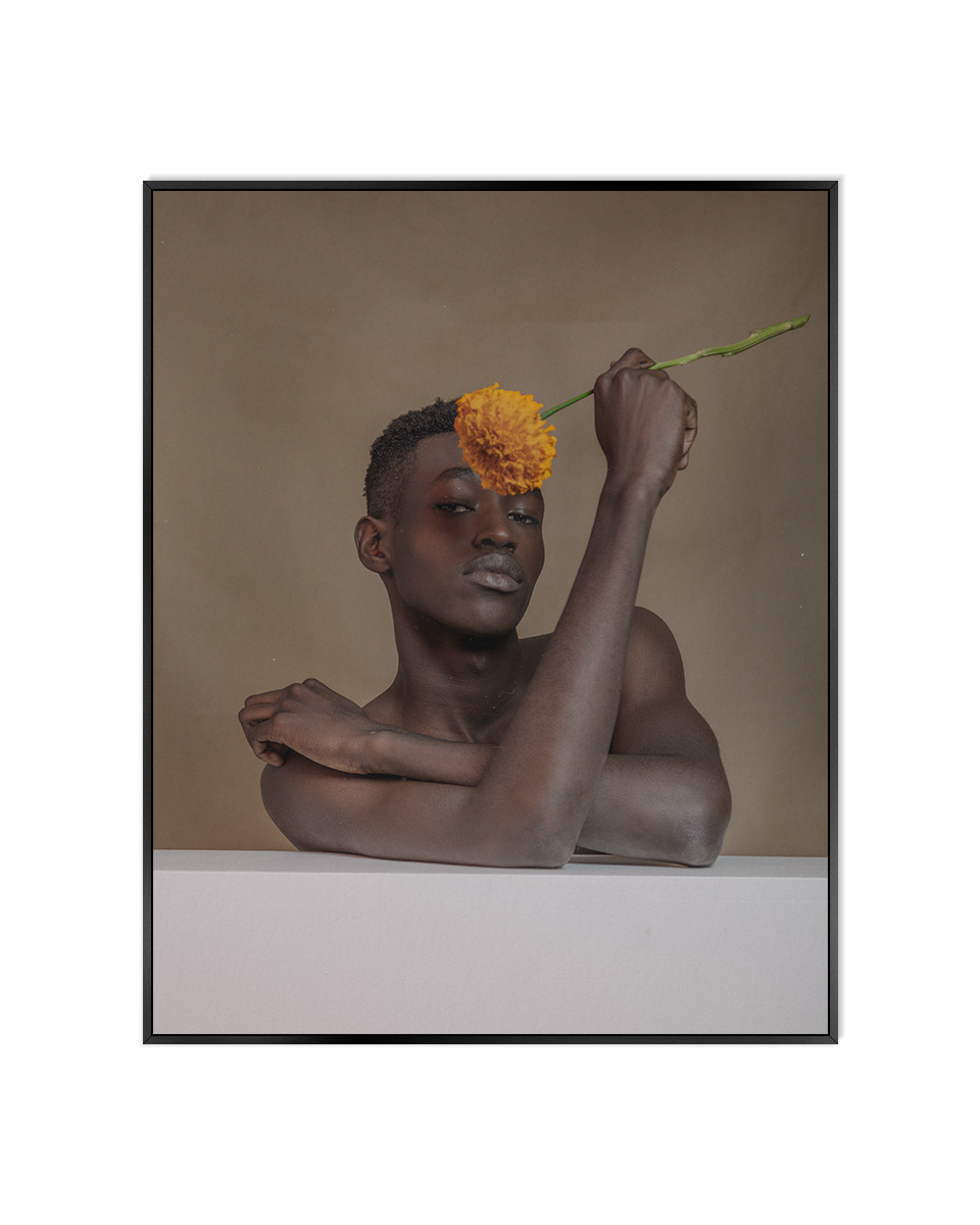 Subtilement Brutal Portrait VIII: Aradj 40x50cm 400€