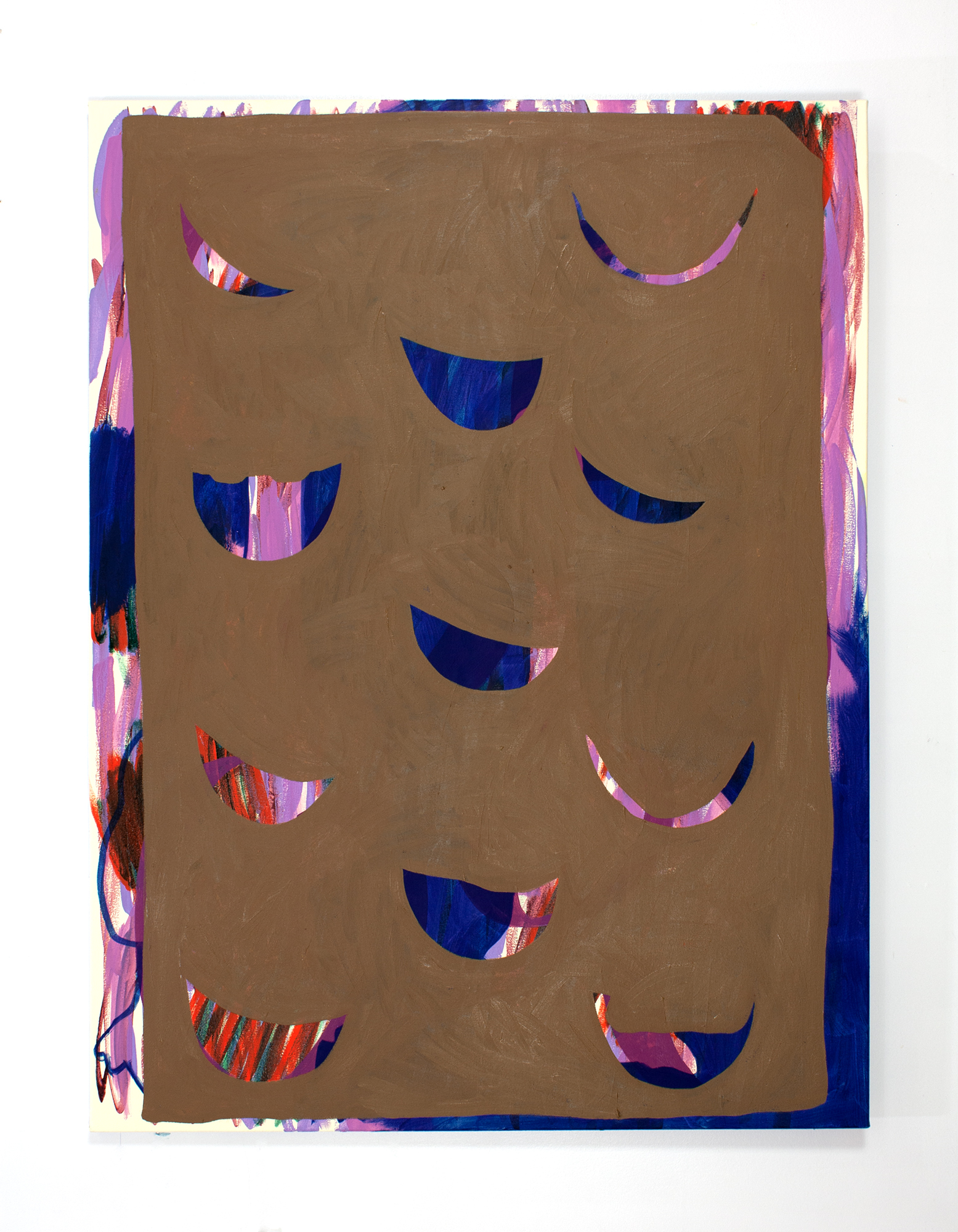 "Too Many Revelations", 2024, oil on canvas, 48x36 in