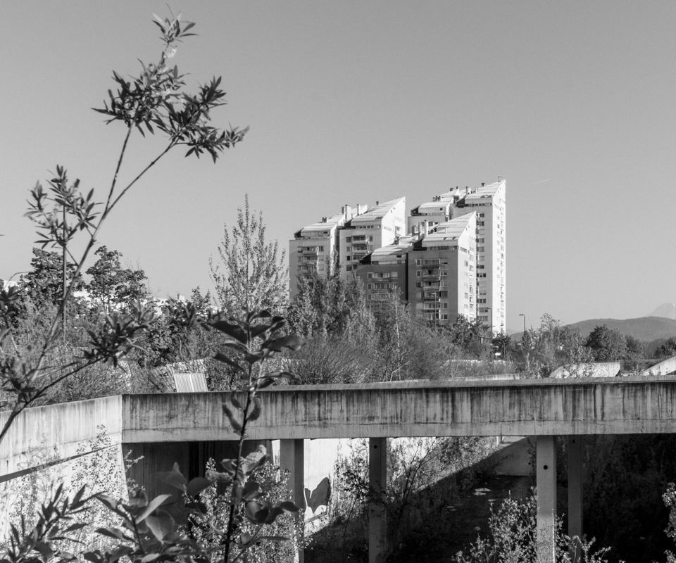 Stanovanjske stolpnice BS3, Ljubljana / 1981, Ilija Arnautović