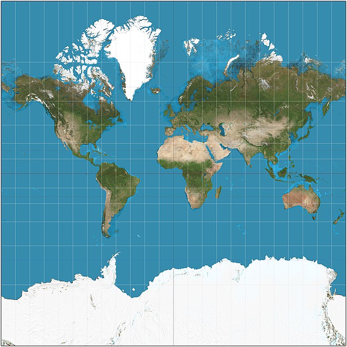 Fig. 3 Mercator Projection