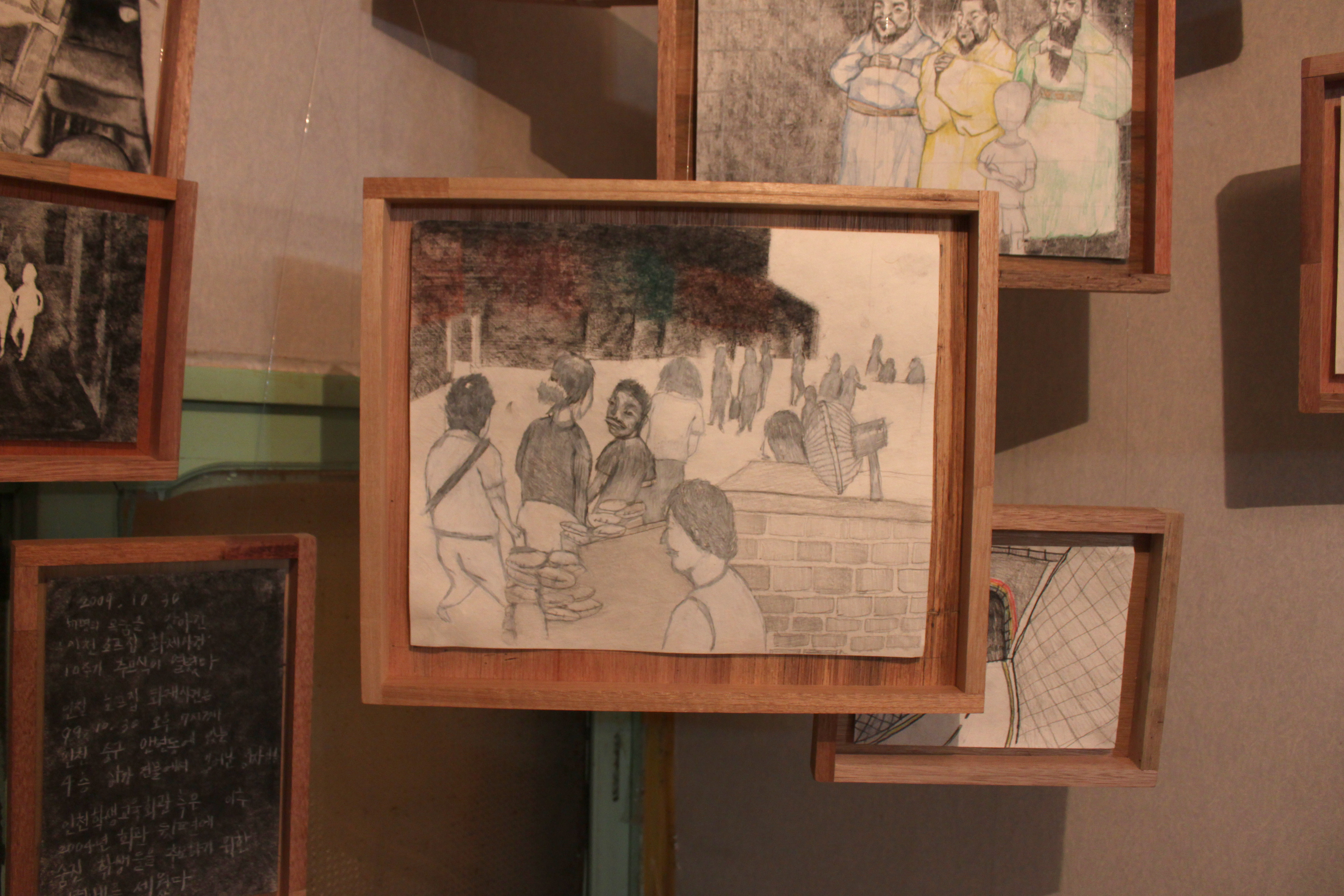 Sinpo Market_Between East Incheon Station and Incheon Station_installration