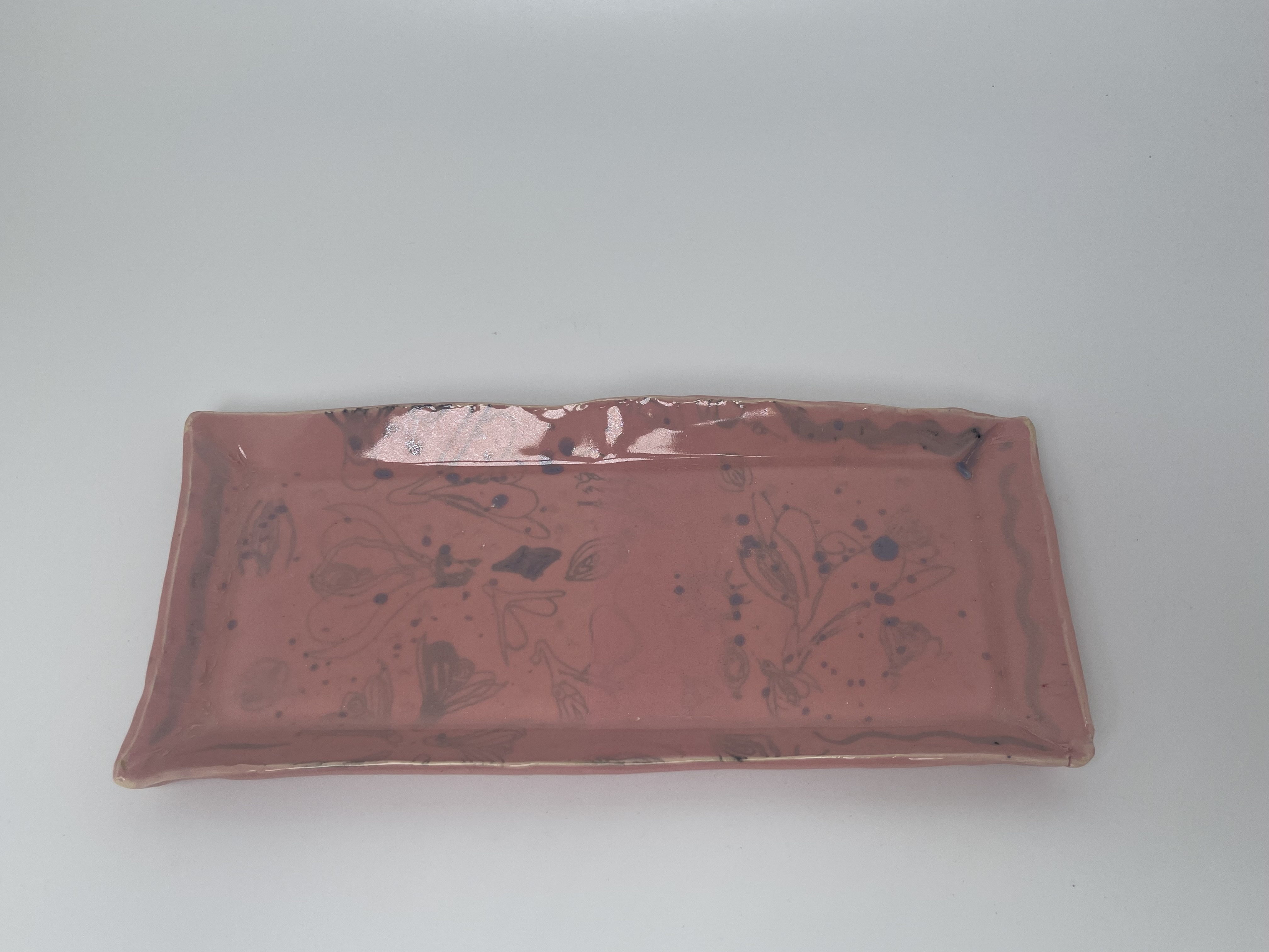 Silkscreen on Ceramic Platter