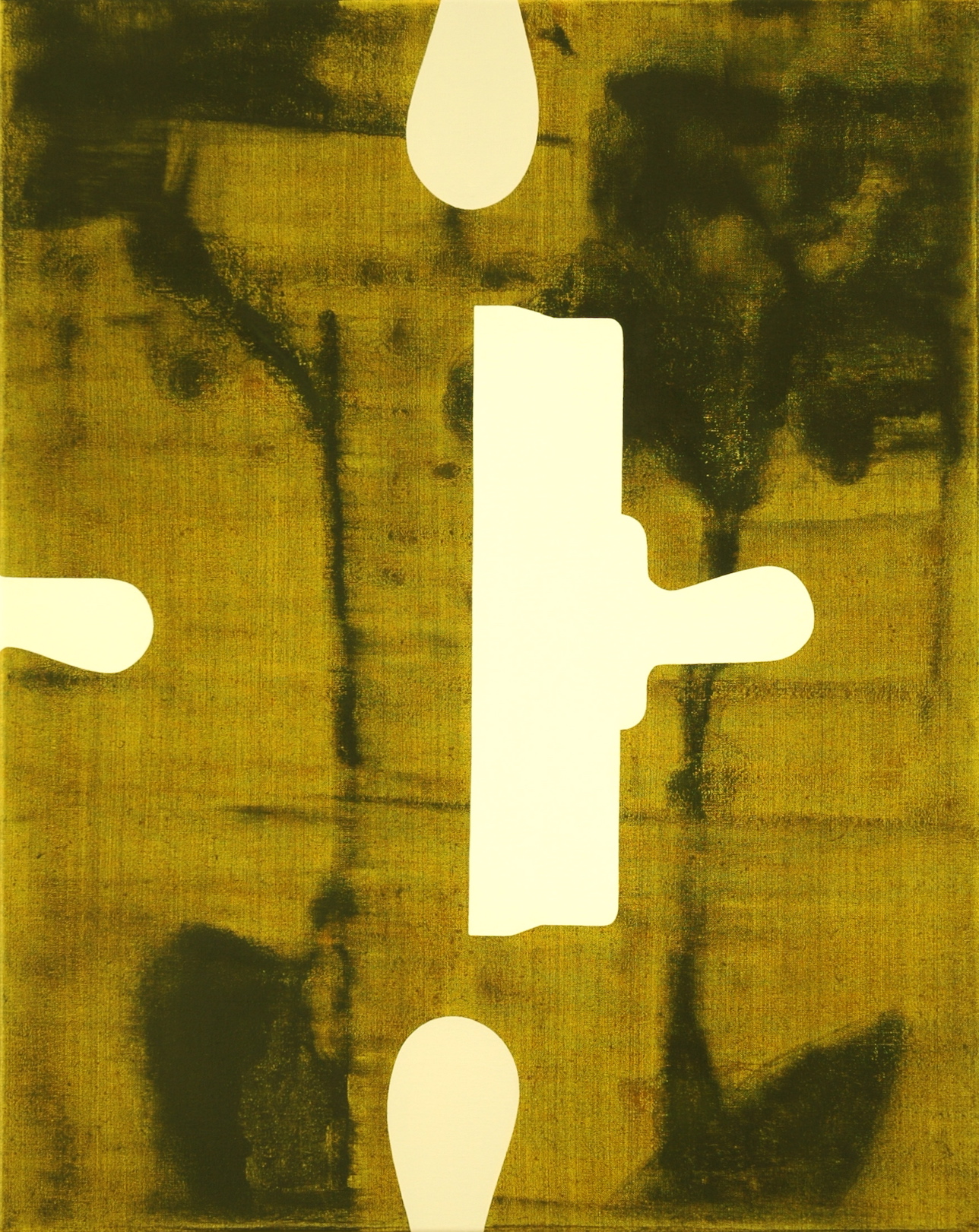 Untitled 2012, acrylic on canvas, 75 x 60 cm