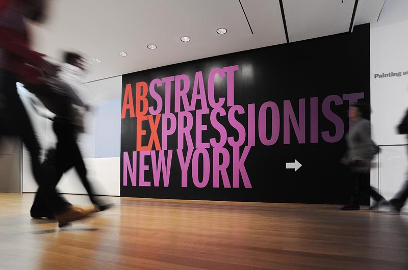 Abstract Expressionist New York - MoMA Design Studio