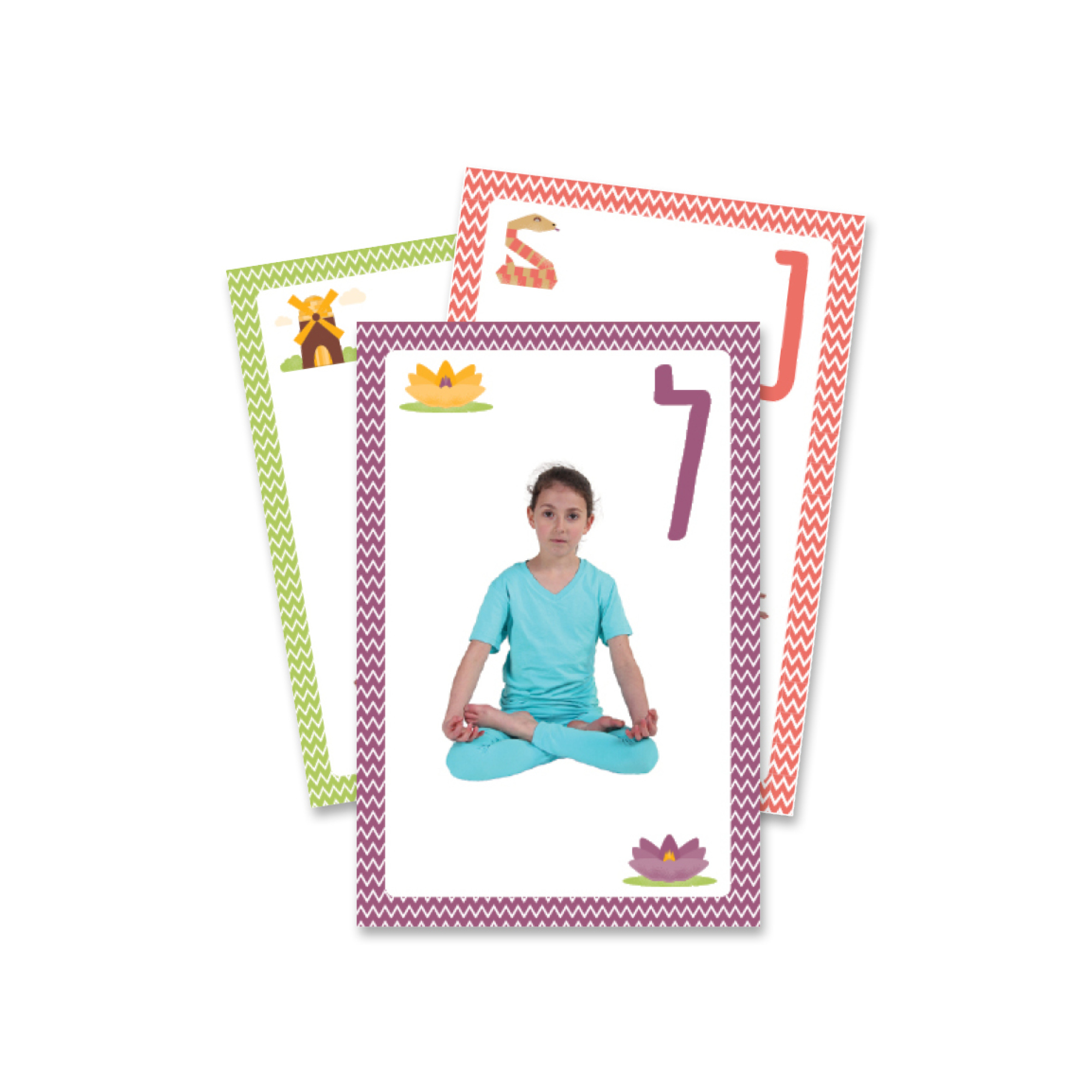 3 play cards design and illustration