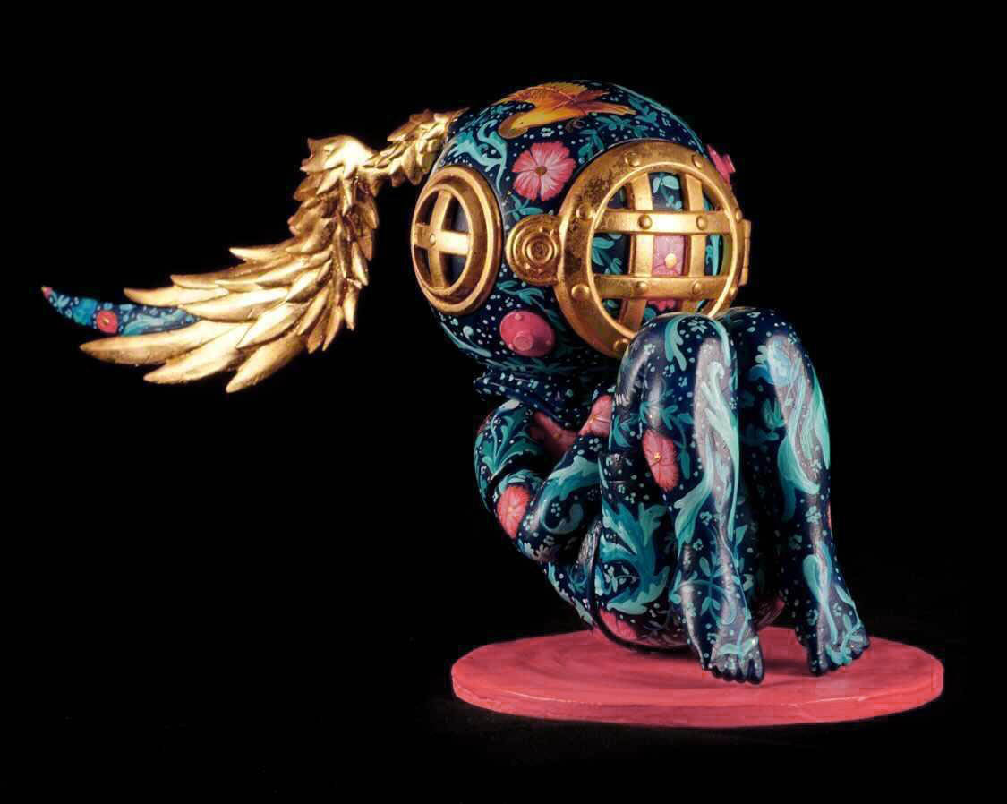 Yellow WarblerCollaboration with Moyo Gallery and Sank ToysOne off, Resin5" tall2021SOLD