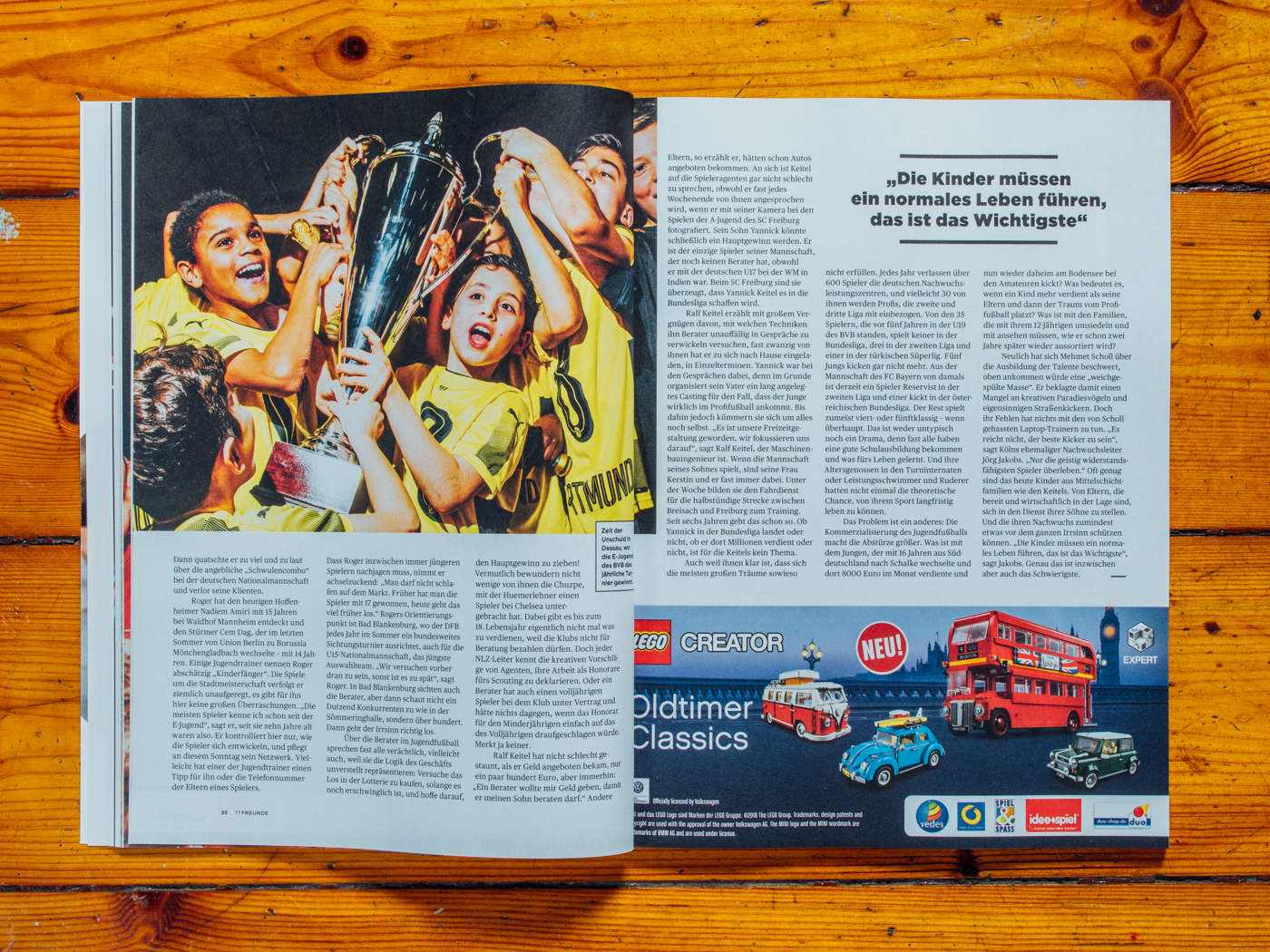 11Freunde #197 / Jagd auf junge deutsche Talente / M&auml;rz 2018