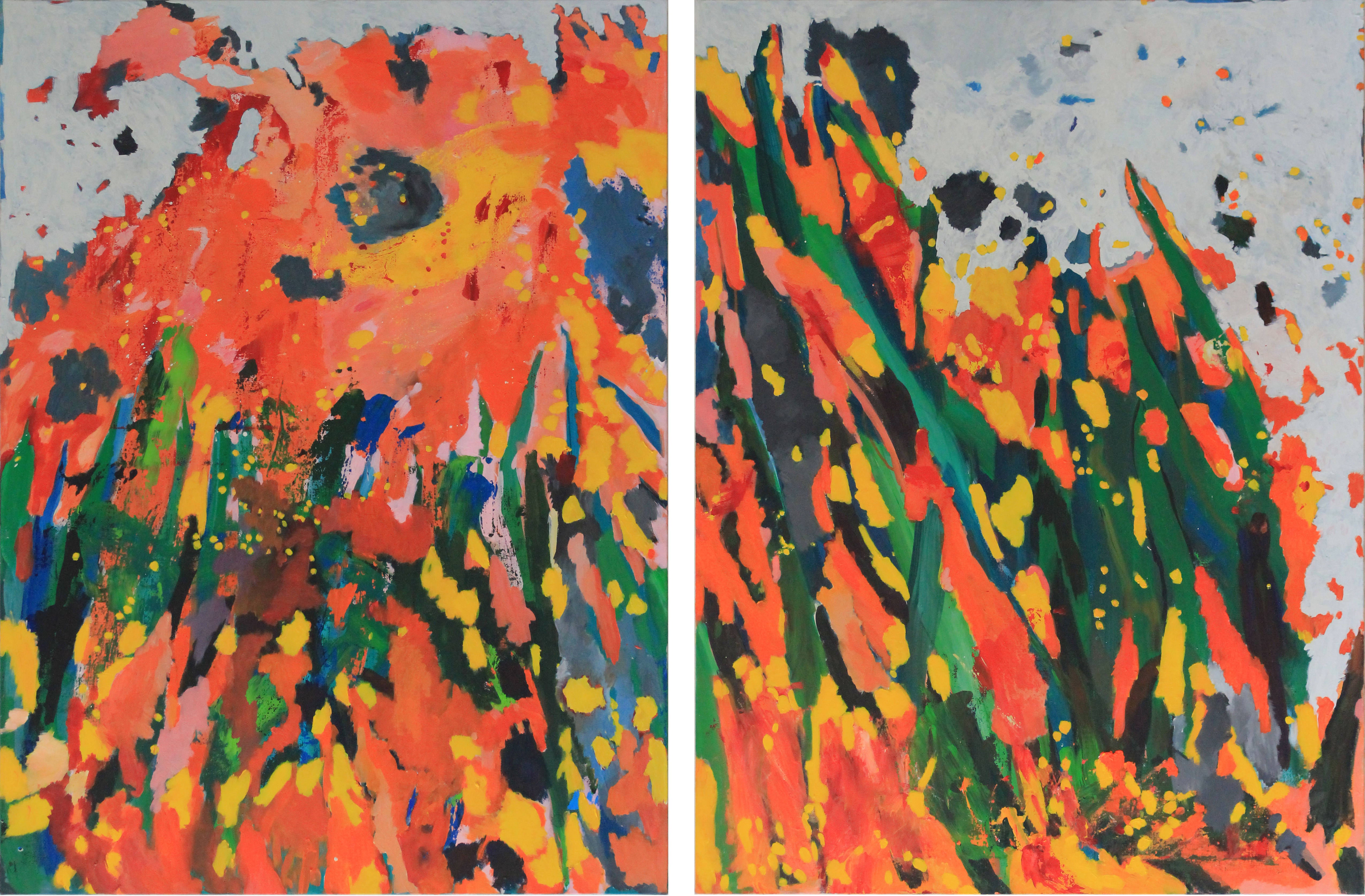 Affolement, 2020, 130x198cm