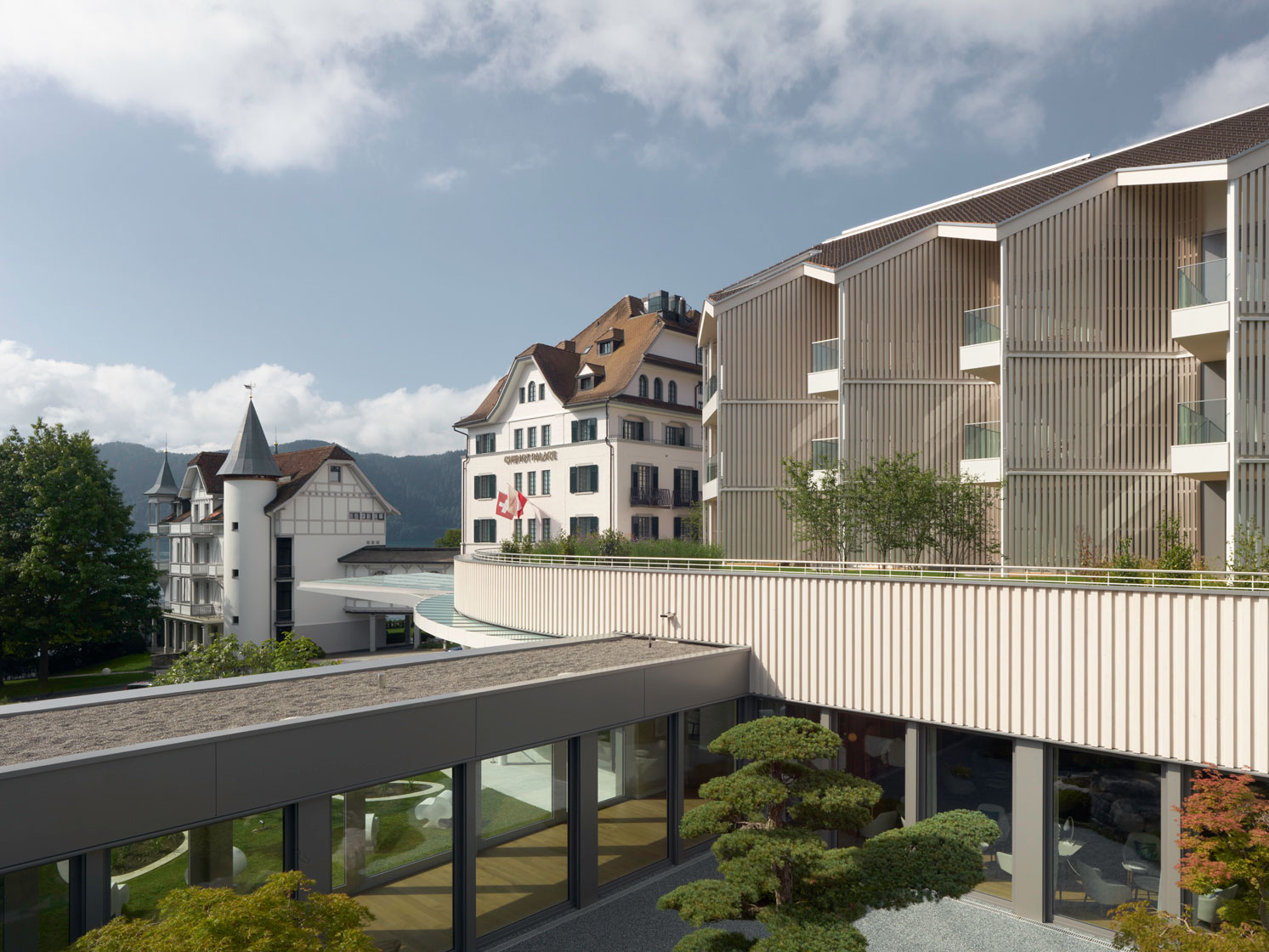 DAVIDE MACULLO ARCHITECTS - CHENOT PALACE - WEGGIS, SWITZERLAND