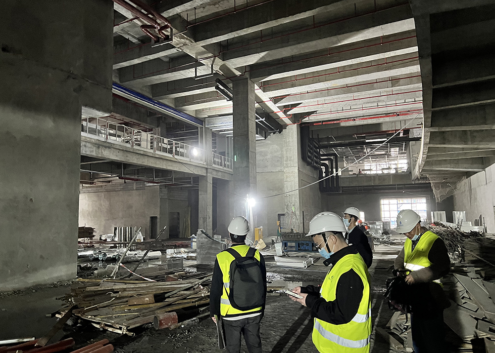 high bay: original conditions