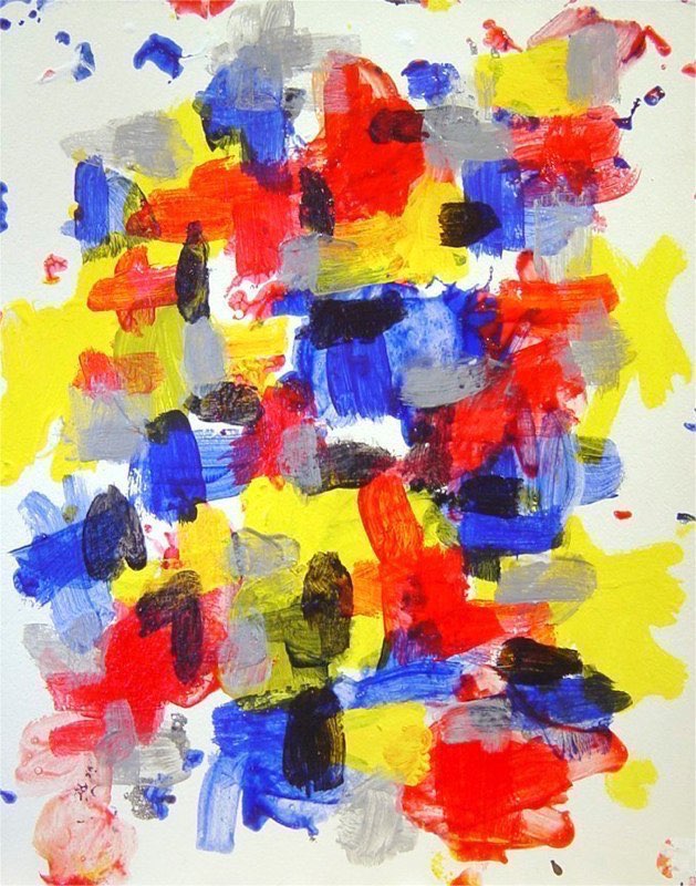 Little Brother  2010acrylic/matte board  11x14”