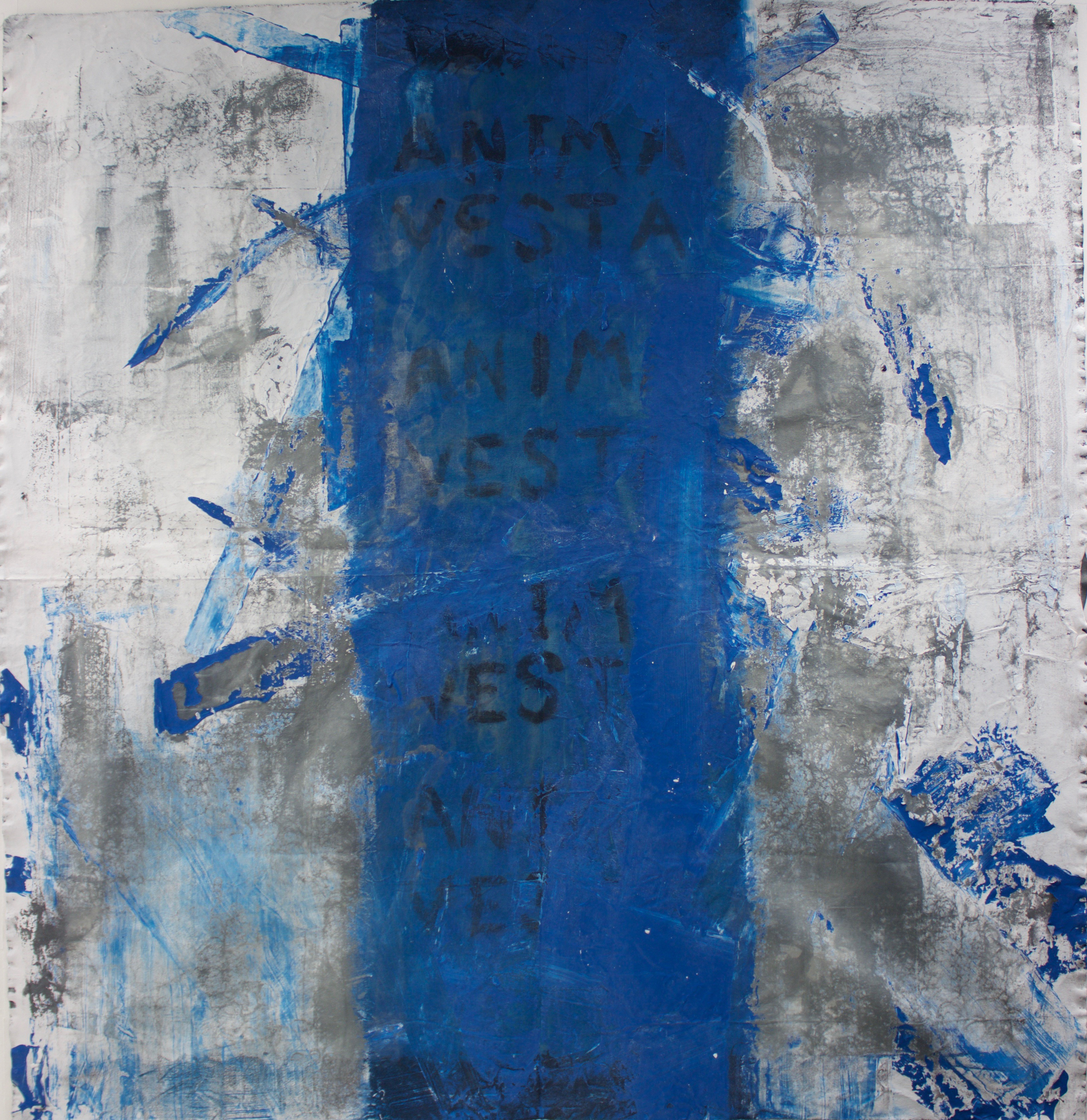 002C // Mixed Media on Canvas // 180x200cm // 2017