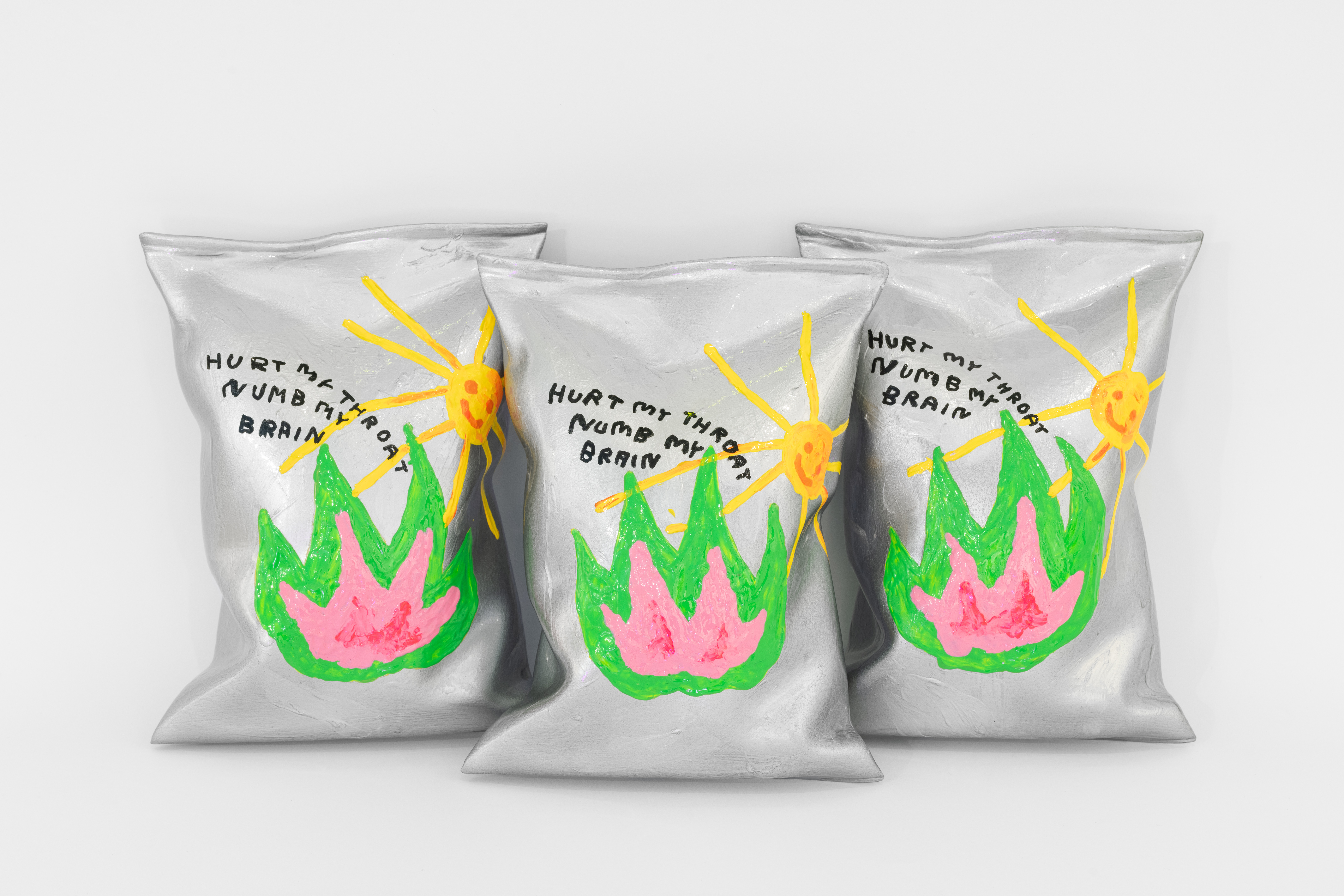 It’s Takis, Not Hot Cheetos. 2023Hand-painted PLA objects17 × 14 × 7 cmEdition of /3