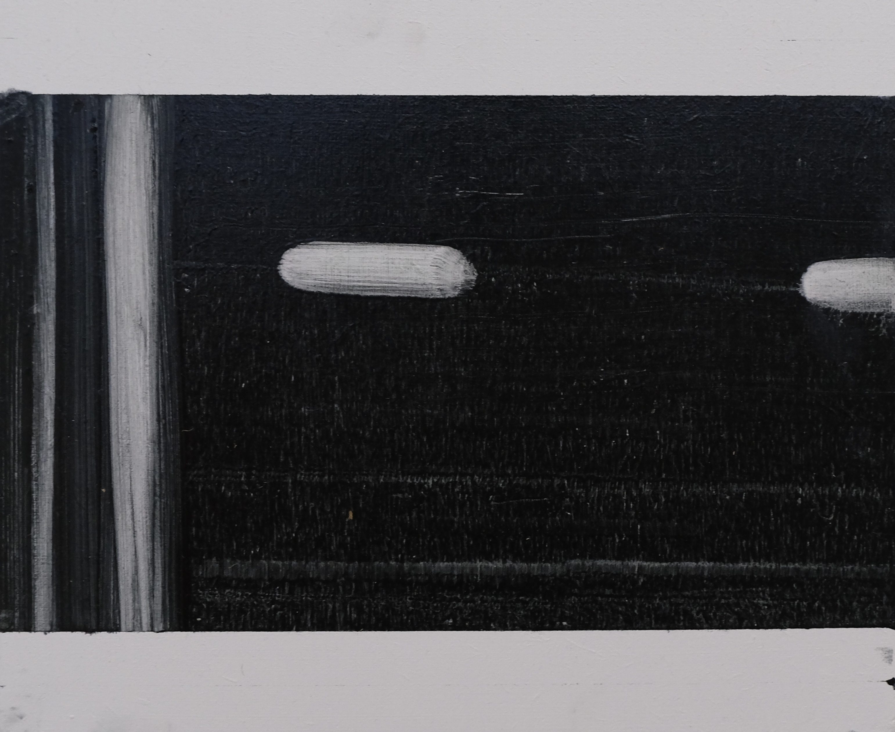 U6-5, Oil on MDF, 25 x 30 cm