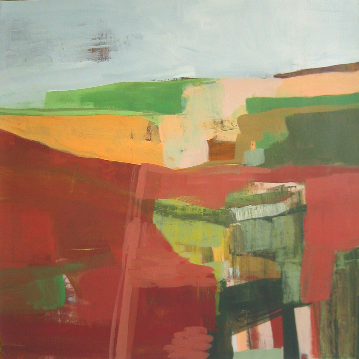 a handful of days 22"x22" 2005