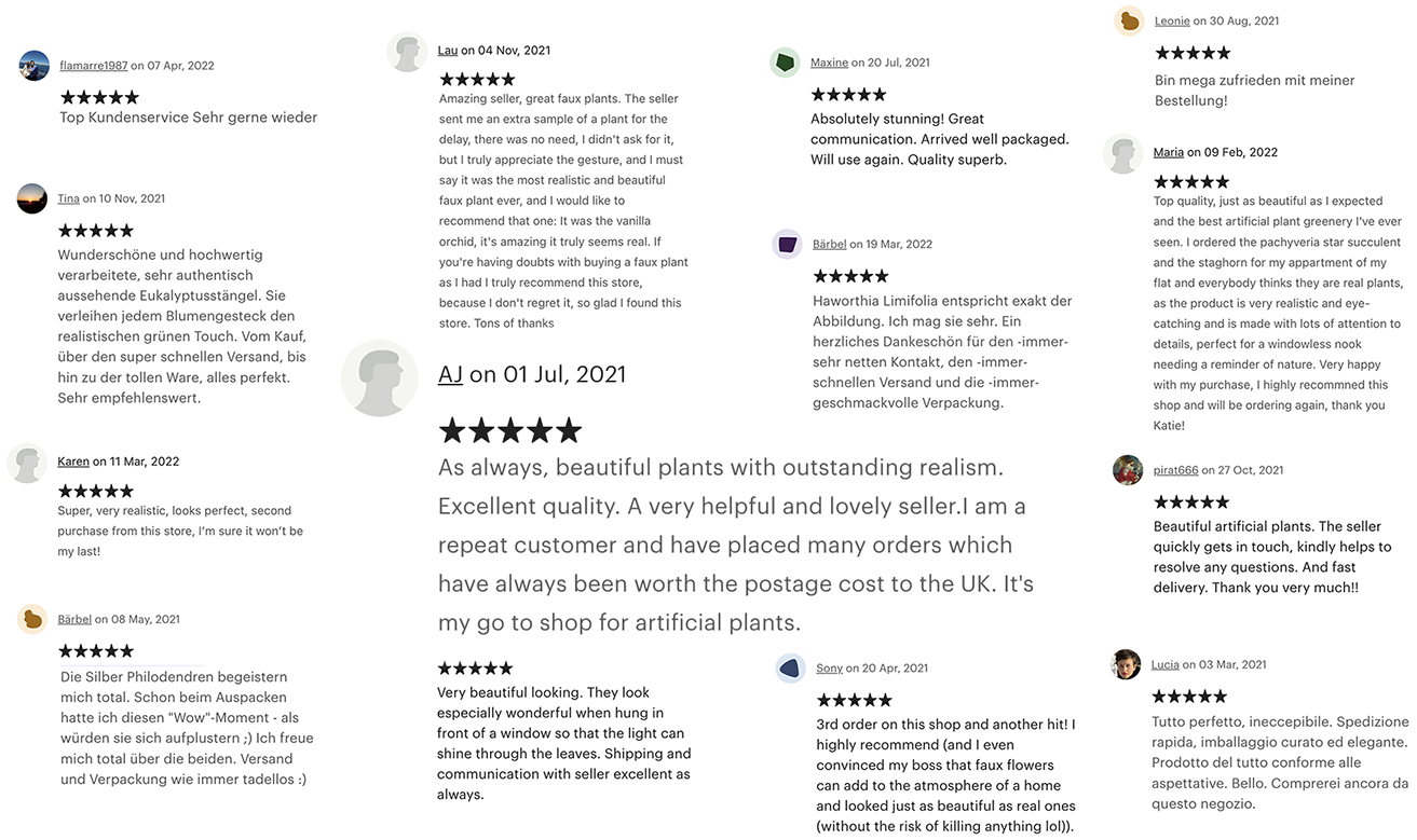 TigerlilyBlooms - customer reviews