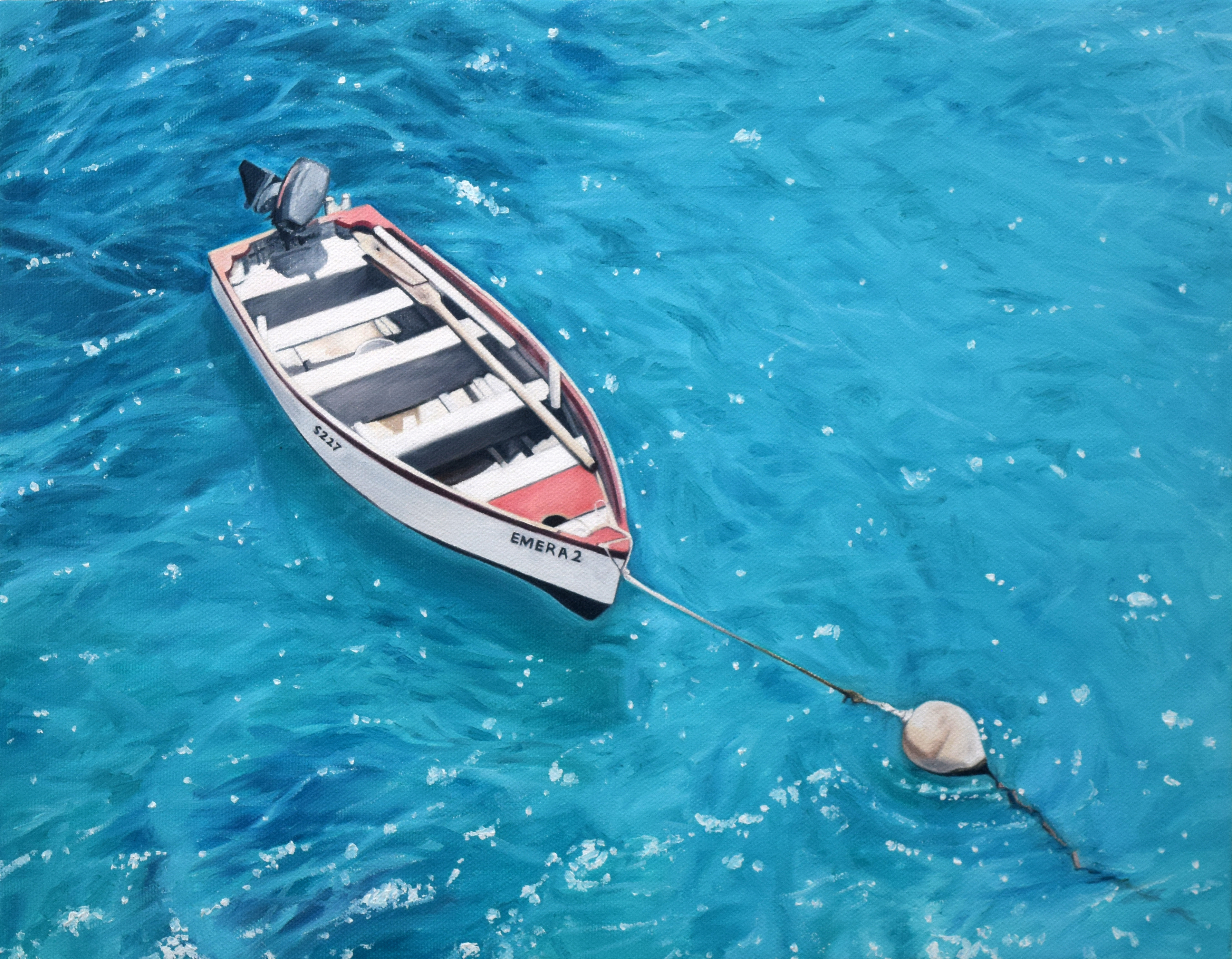 Emera 2 2020 Oil on Canvas 11"x14"