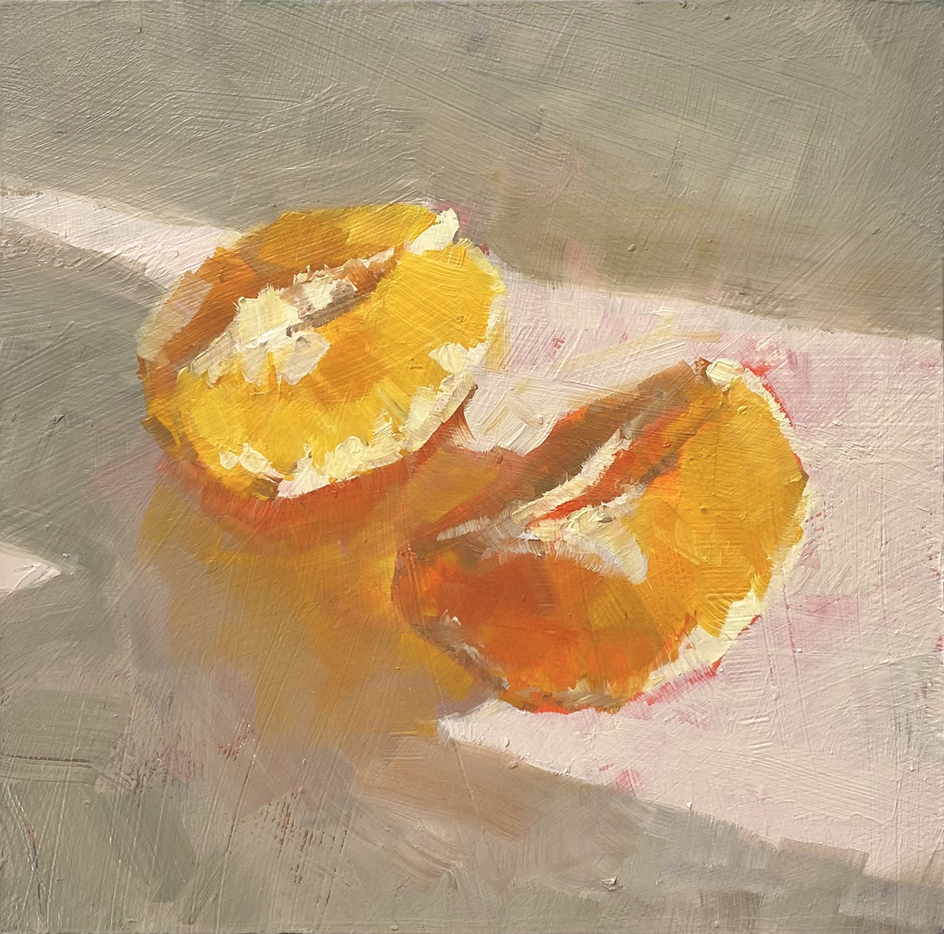 friends, 2023 20 x 20 cm  oil on board