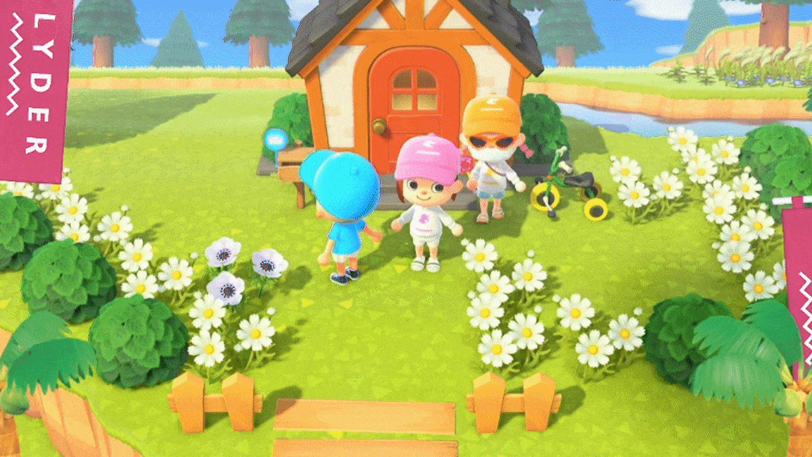 The guests were really confused by why we were entering a house for the music festival
