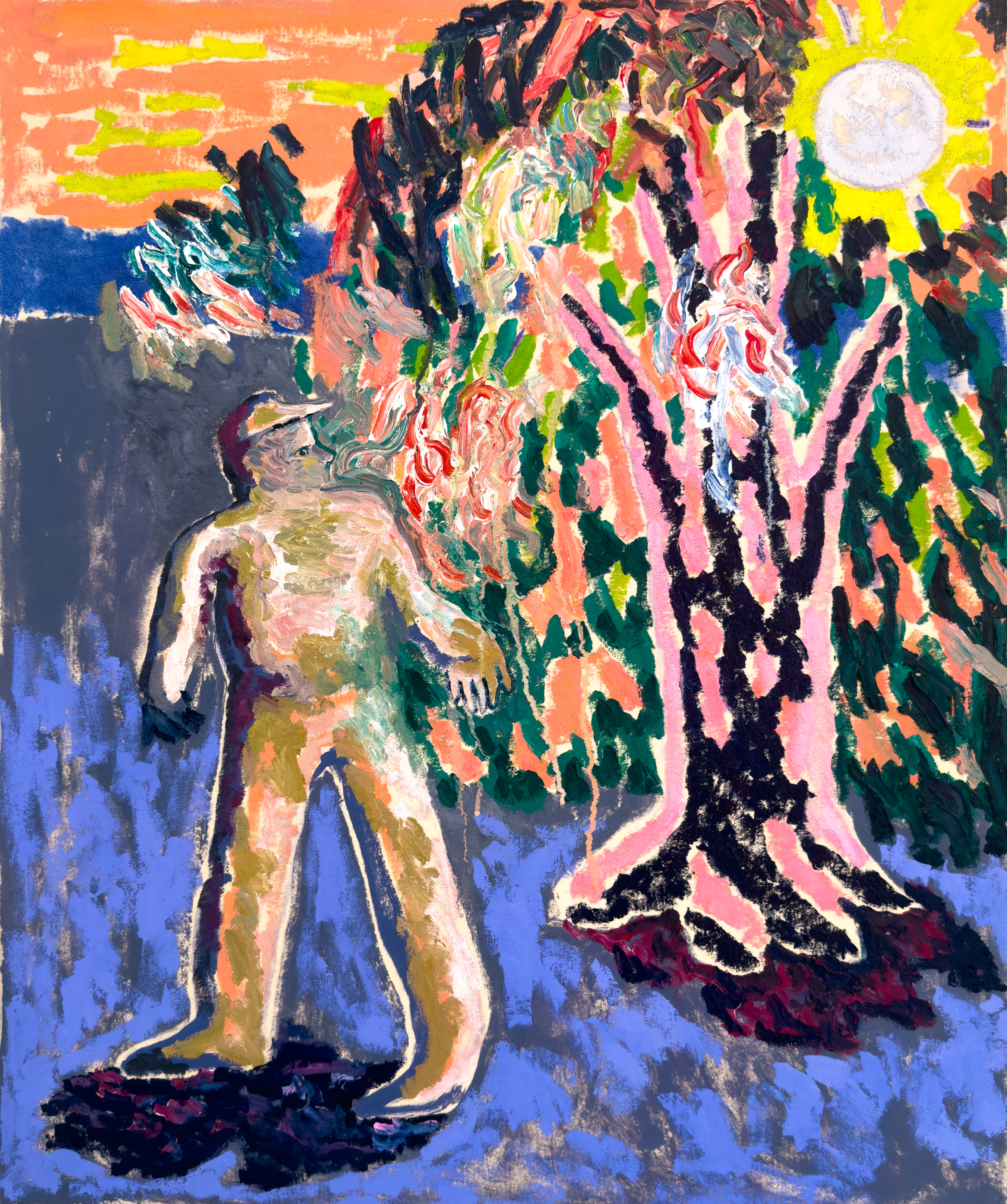 Sobre la luz de los árboles/ 79x66cm/ 1.200 €