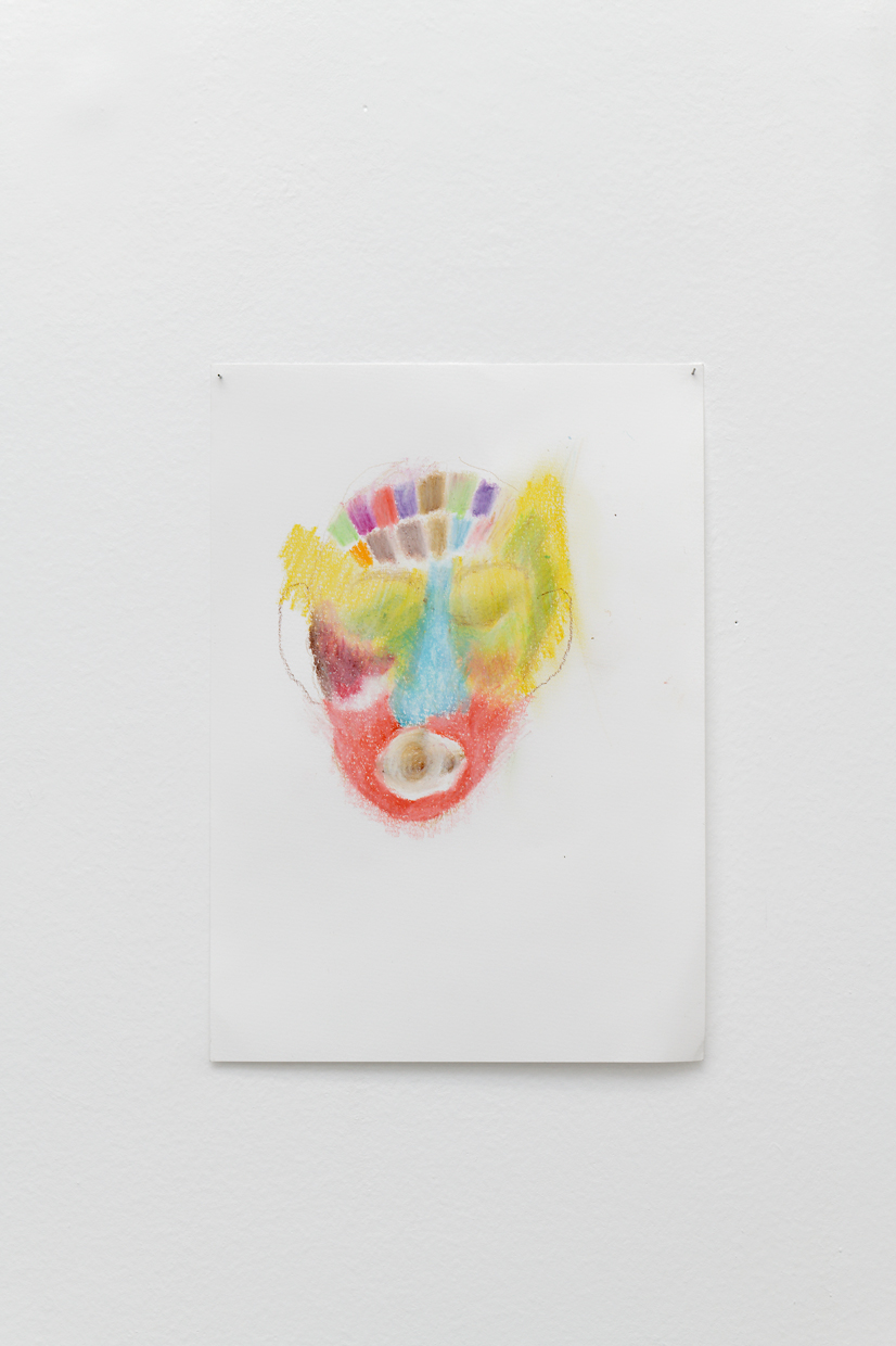 Geneviève Morin, Splendore, 2021. Pastel à l’huile sur papier. 21 × 29,7 cm. Courtesy de l'artiste.