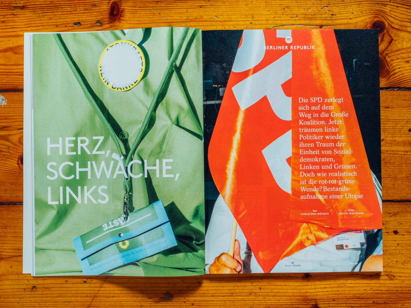 Cicero / Game of Chairs als Illustration / Februar 2018