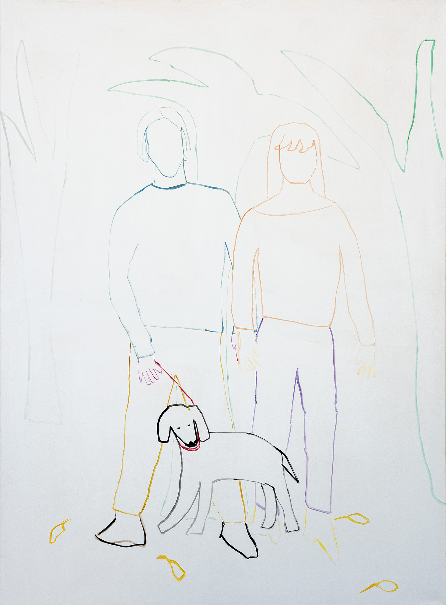 Walking on a Dream, 145 x 190 cm, Oil on Canvas, 2020