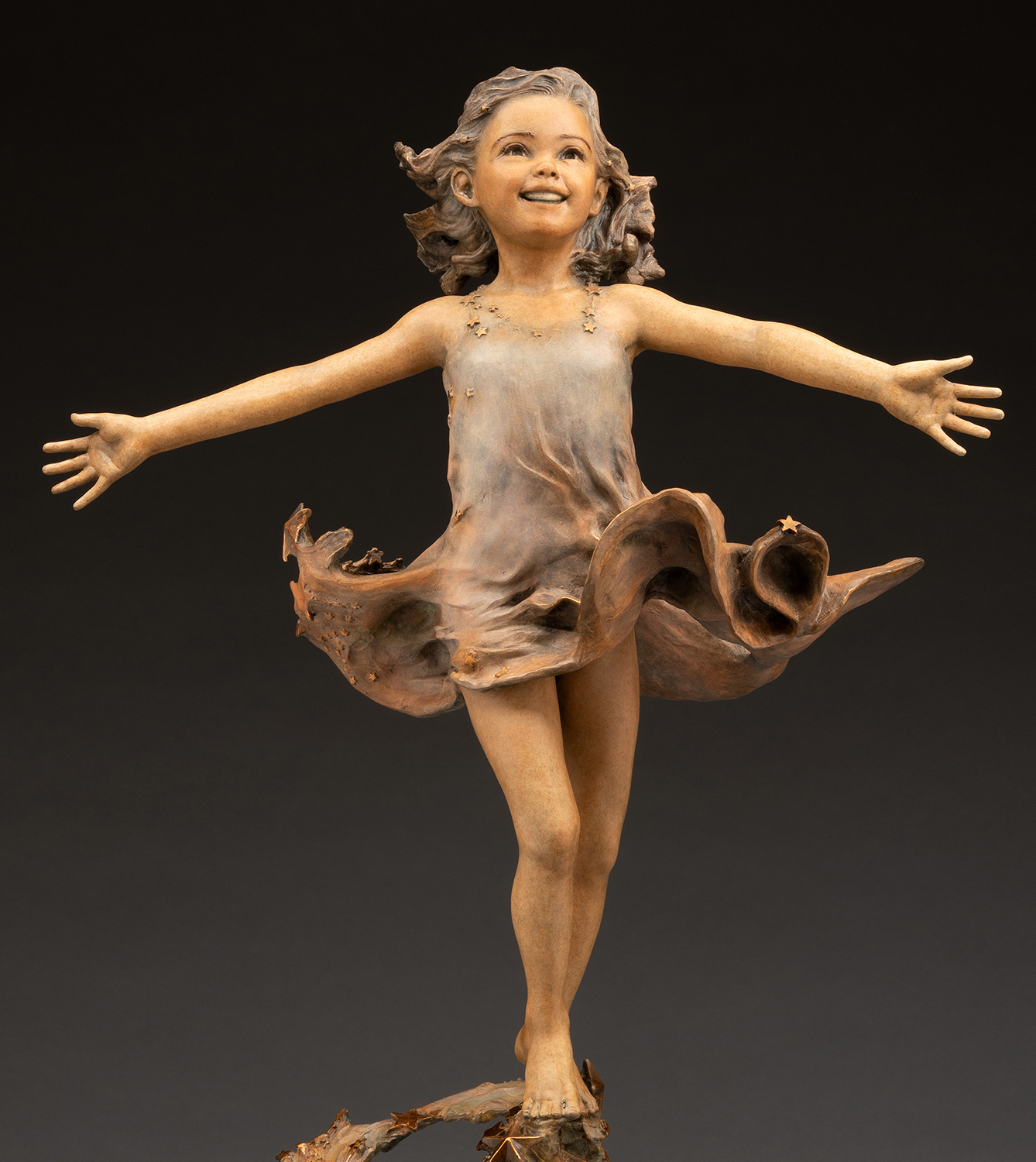 She Moves the Stars Close Frontal View by Angela Mia