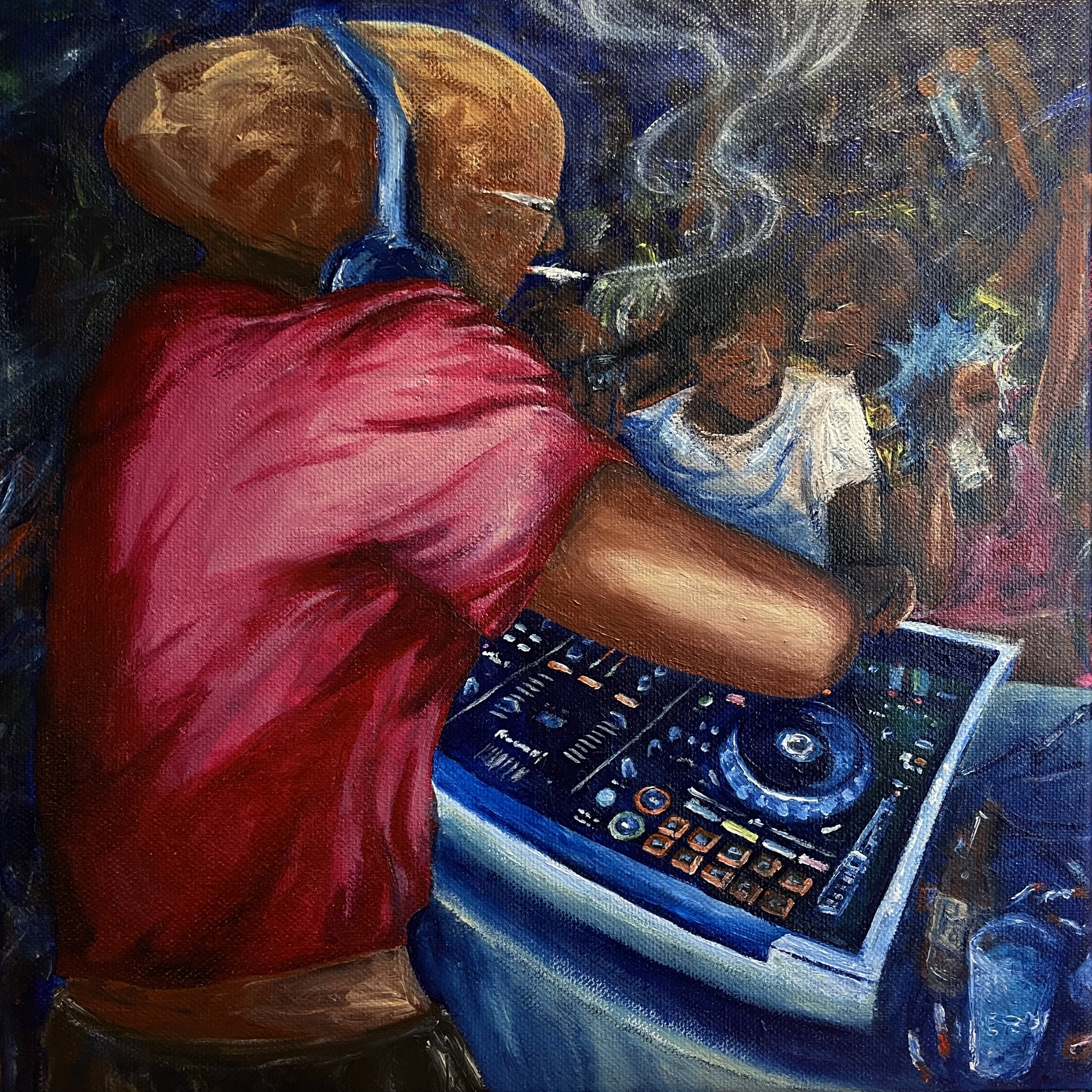 PONGAN TRIBAL 30x30 cm - vendido