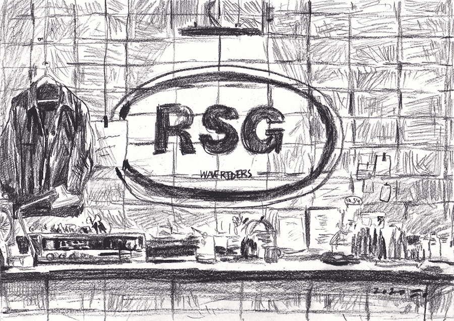 Ready, Steady, GO!, 2020, pencil on paper, 21*27.9(cm)