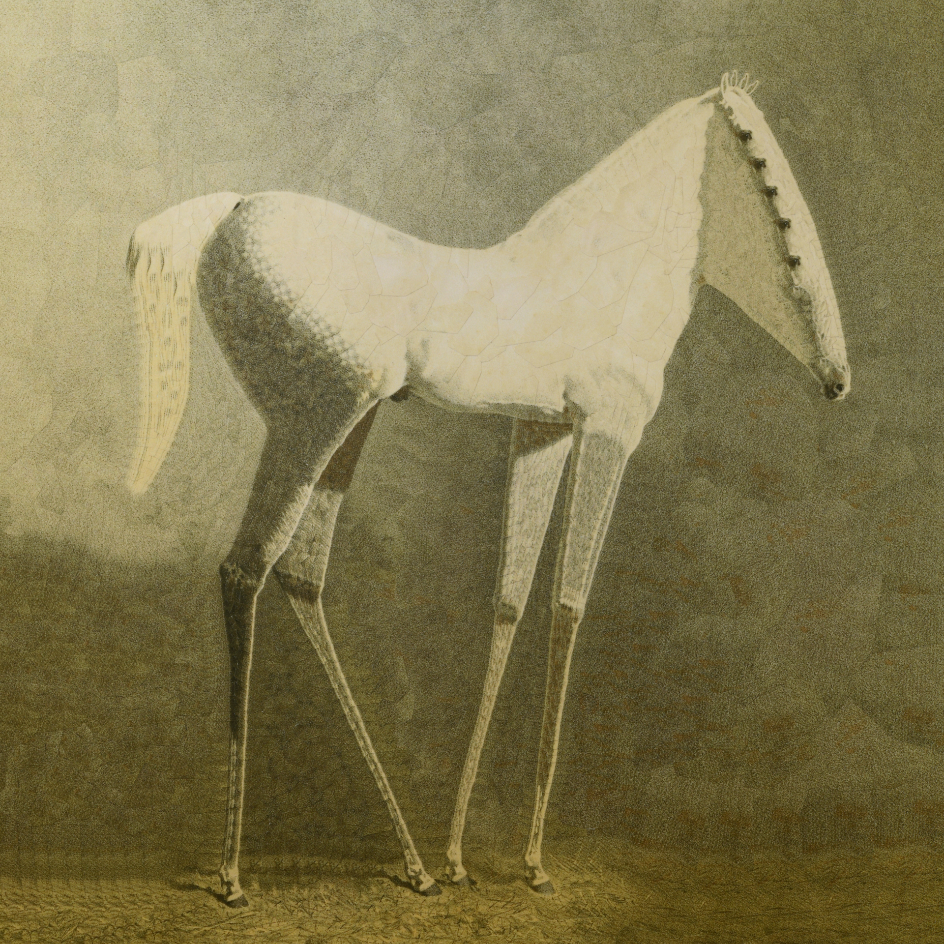 After Volkers II, 2023, 11.8 x 11.8 inches