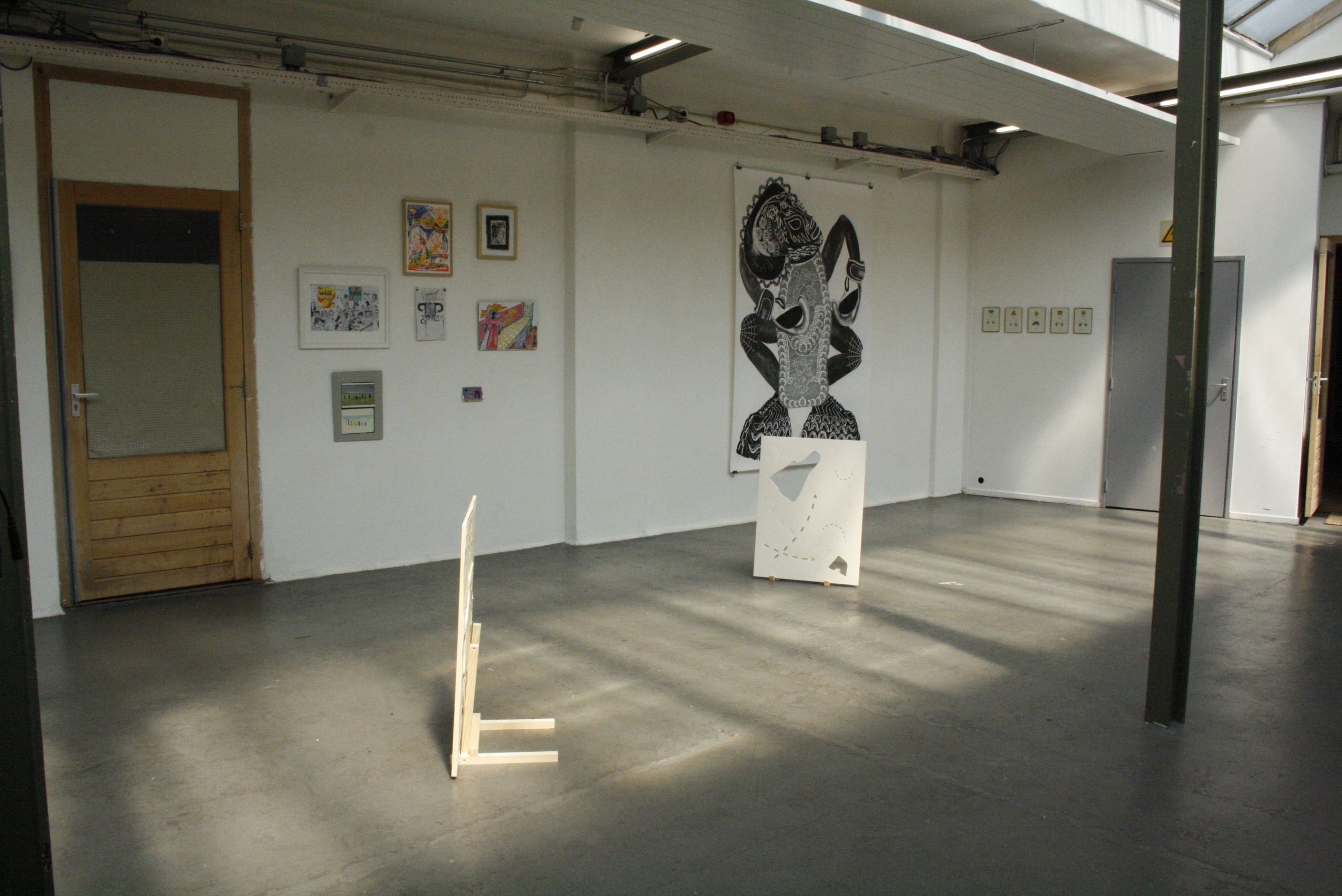 Exhibition overviewexhibition overview: Simon van Iersel, Roy van Wezenbeek, Ema Vanekova, Larissa Schepers, Nina van de Ven, Martha Thissen, Thomas Koevoets, Eva Hoonhout
