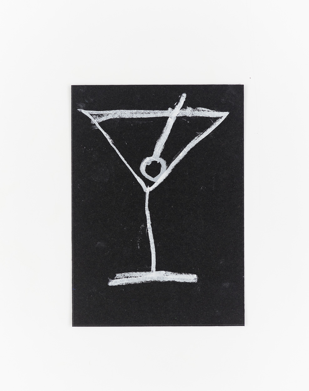 Untitled, 2020. oil pastel on paper. 21cm x 15cm