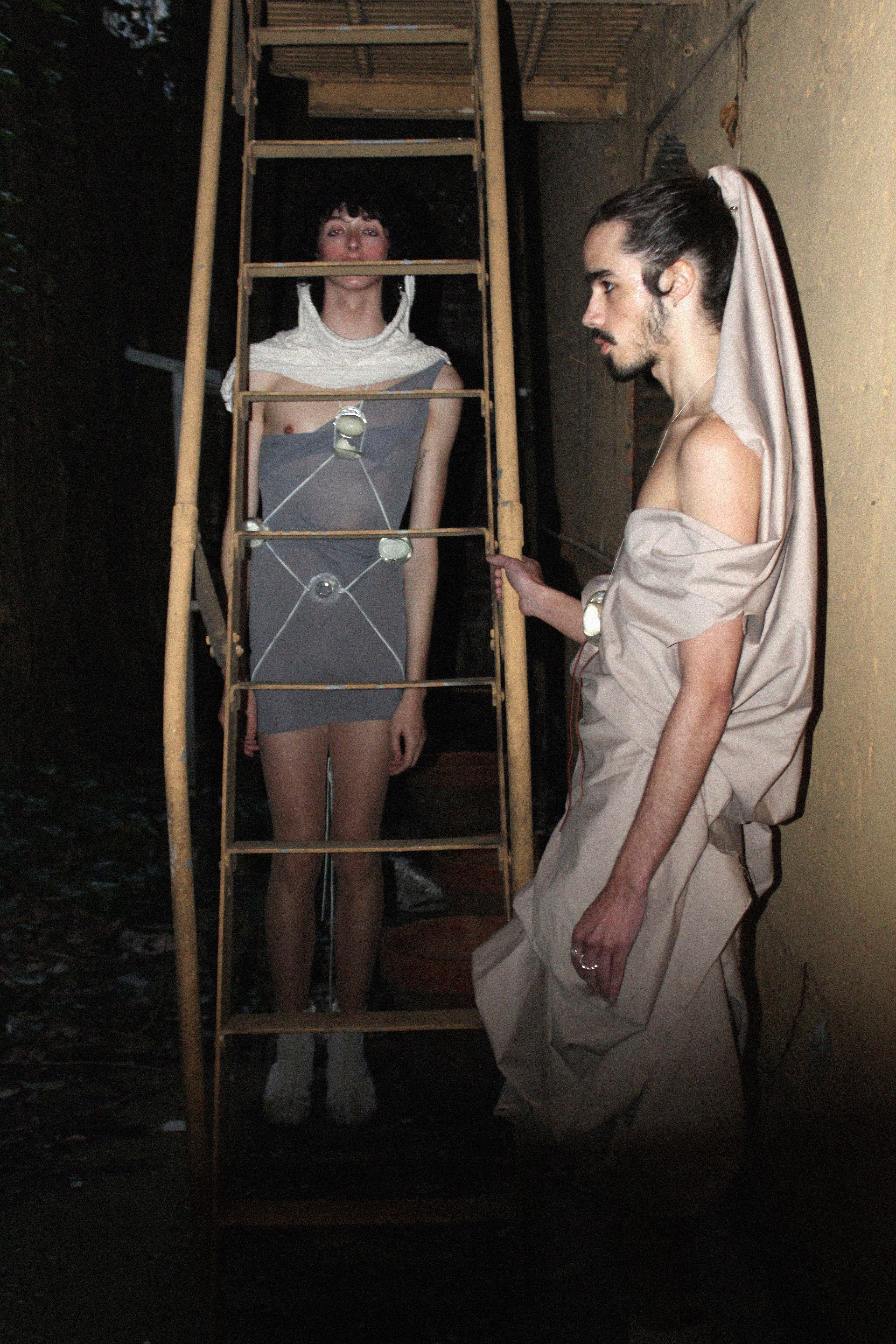  Gabe and Win in Looks 1 & 2 from volume 001: “symmetry of vice”   shot in San Francisco, CA 2022